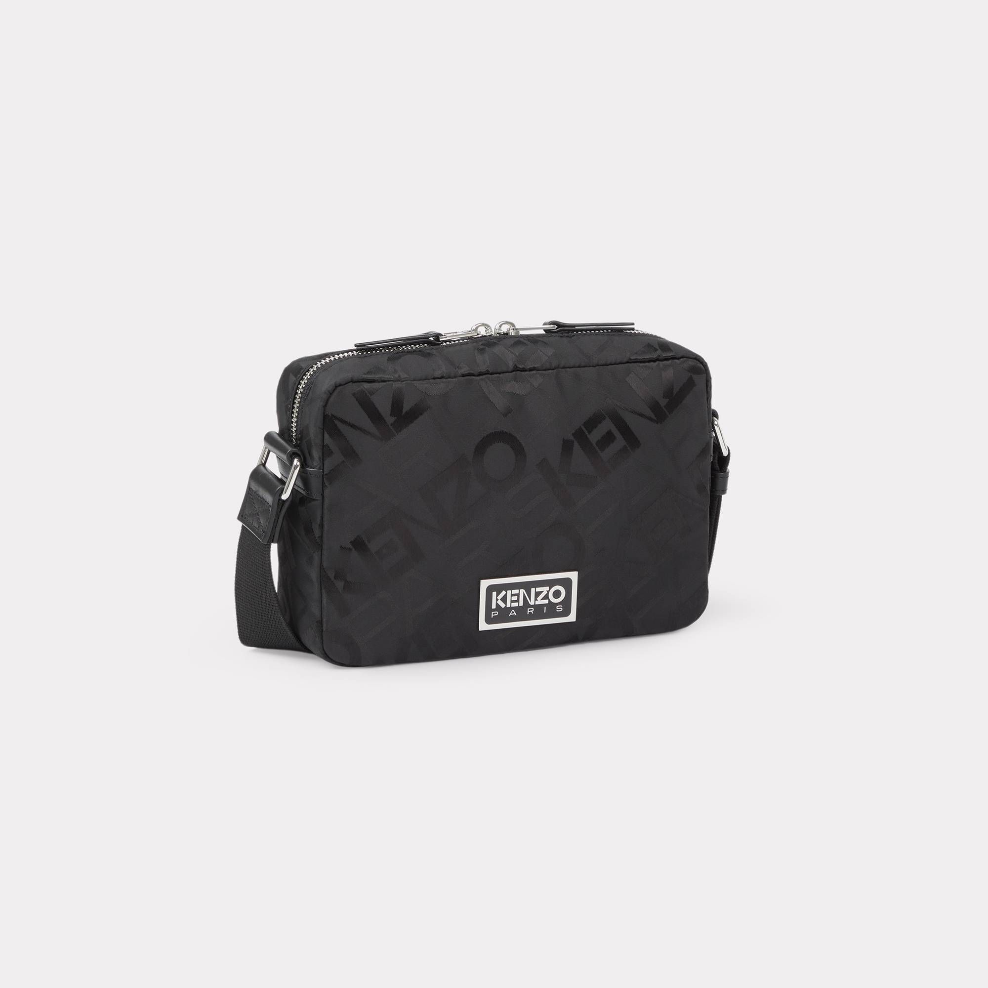  'KENZOGRAM' Shoulder Bag - Black 