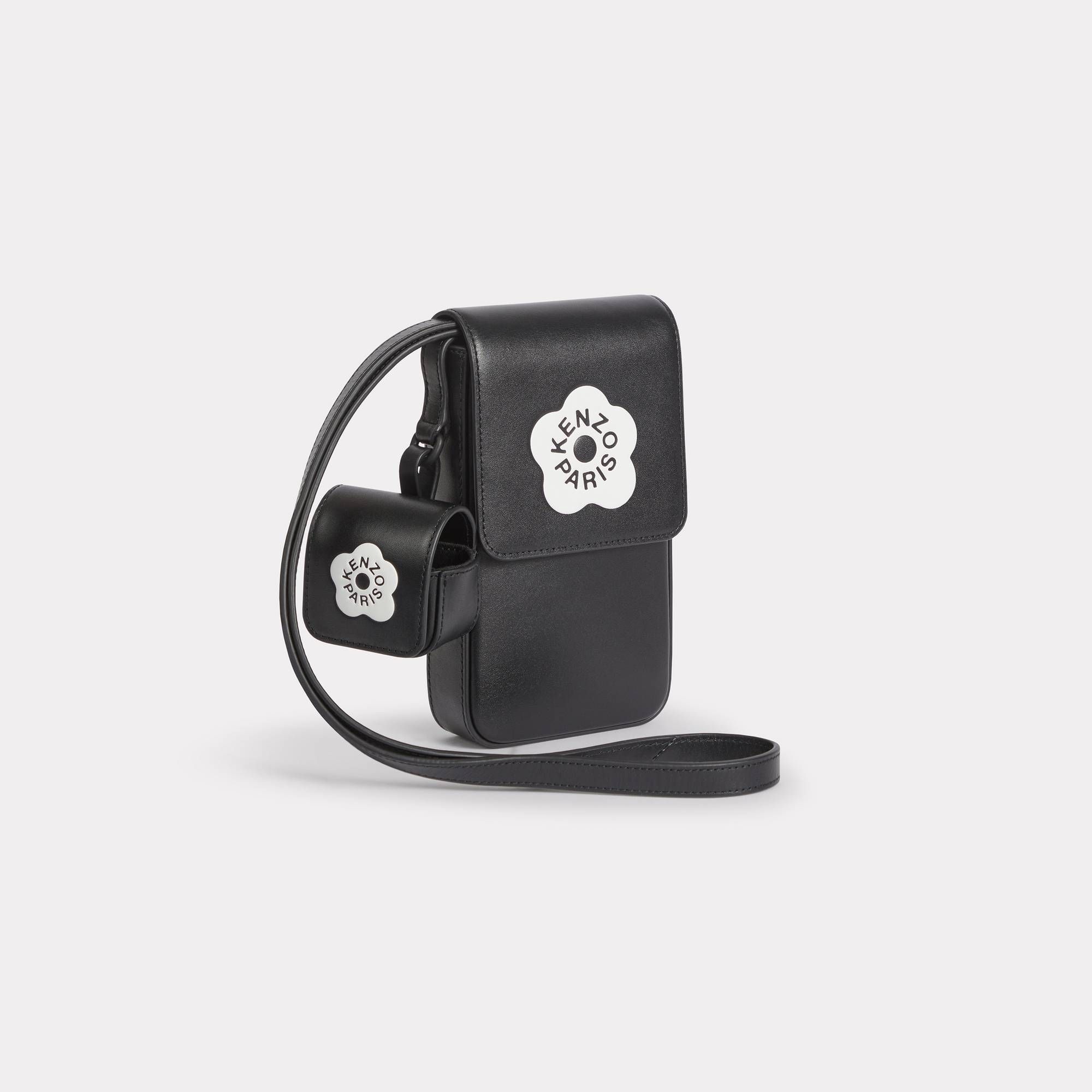 KENZO 'Boke Flower 2.0' Leather Phone Case - Black