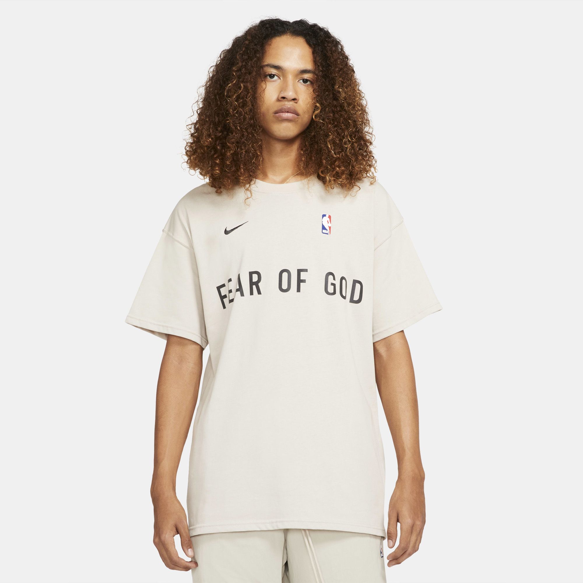 Nike x Fear of God T-Shirt - Oatmeal