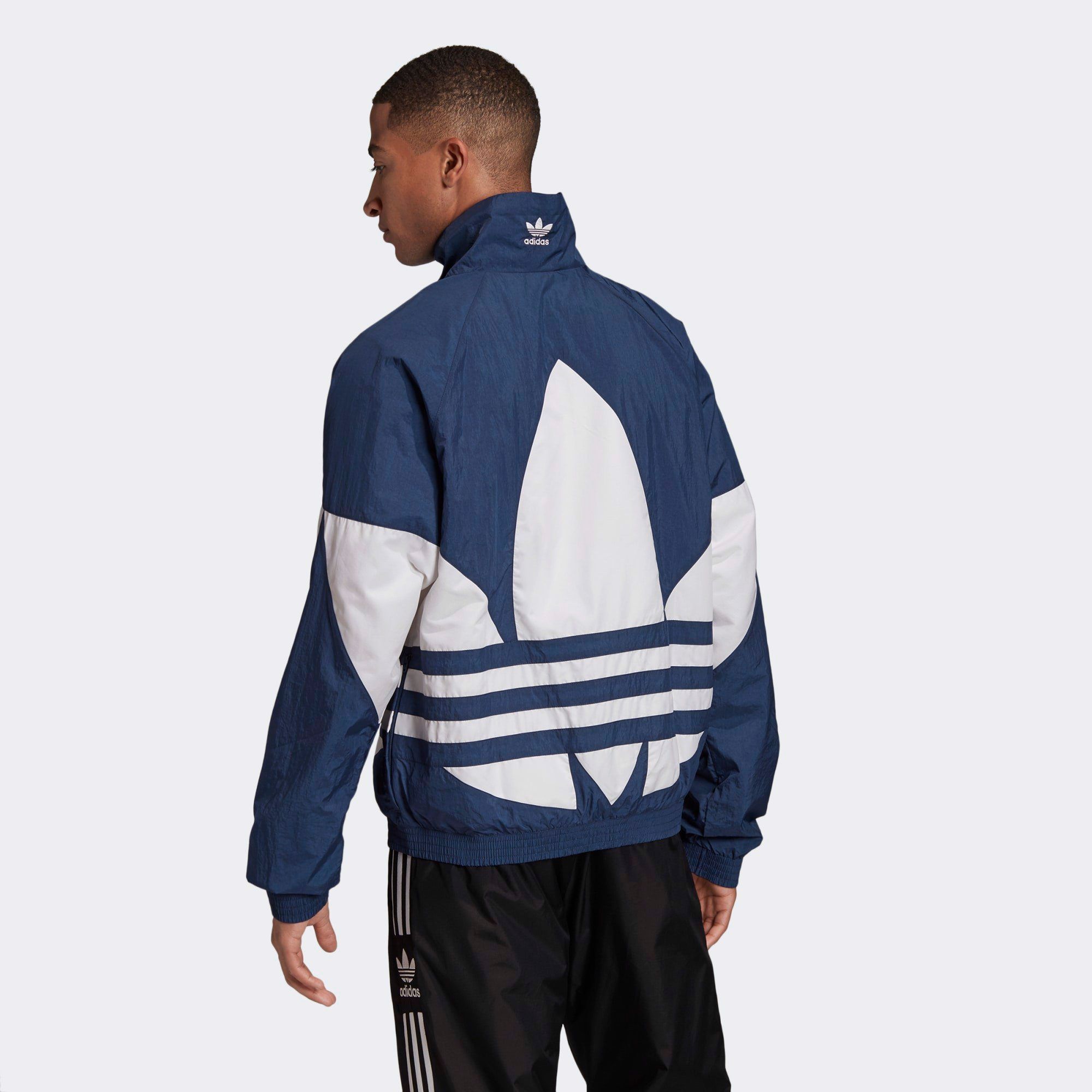 adidas Big Trefoil Track Jacket 'Navy'