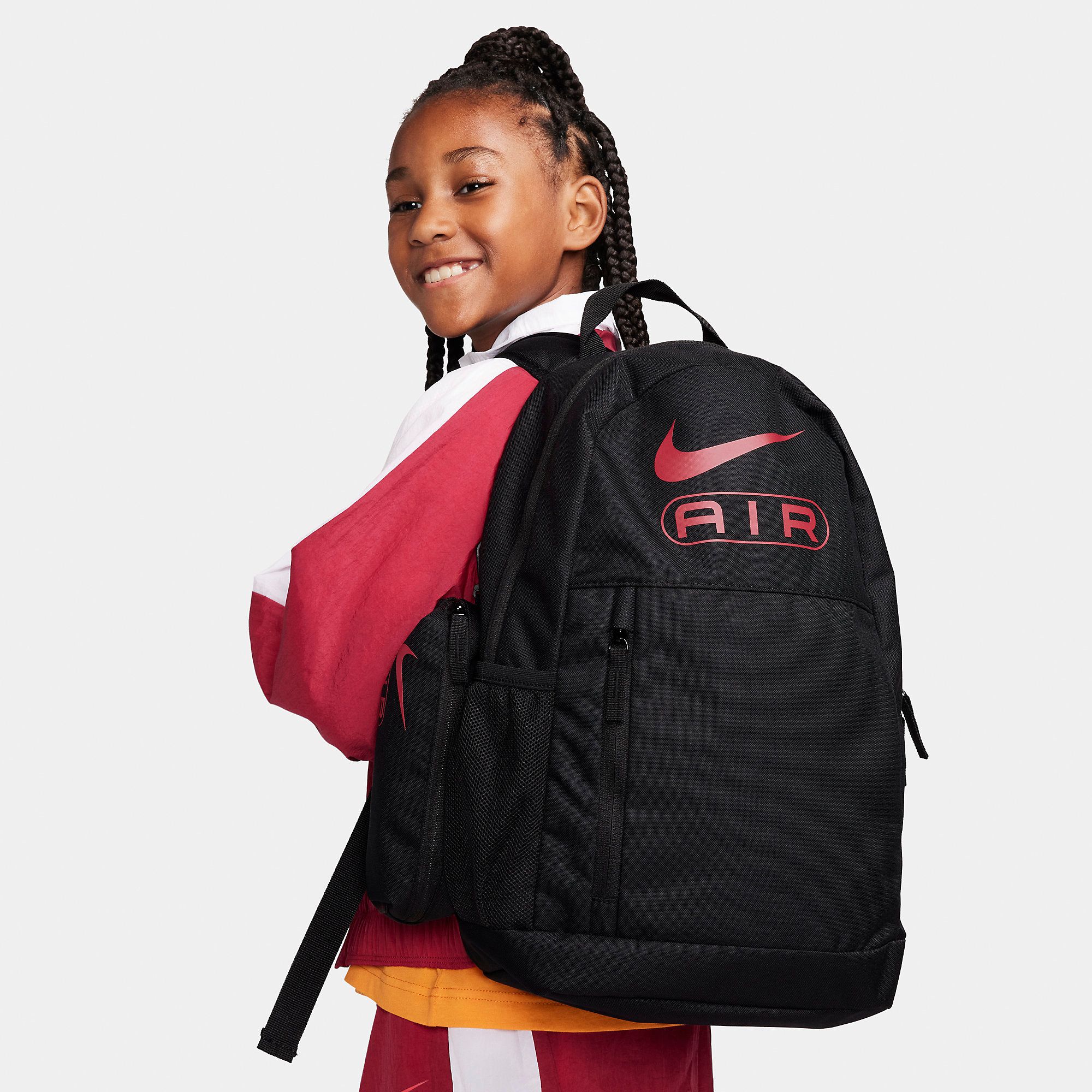  Nike Backpack - Black / Gym Red 