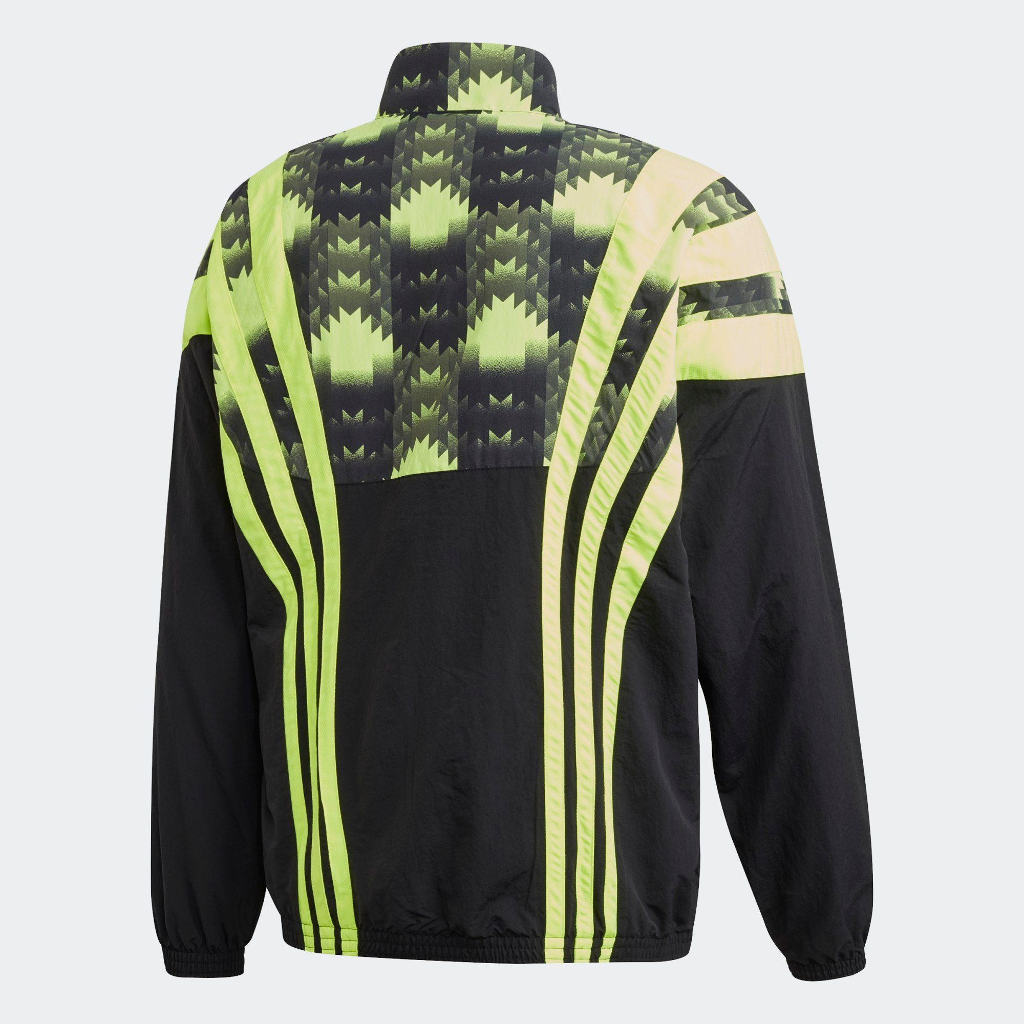 adidas Football Track Top - Black/Green