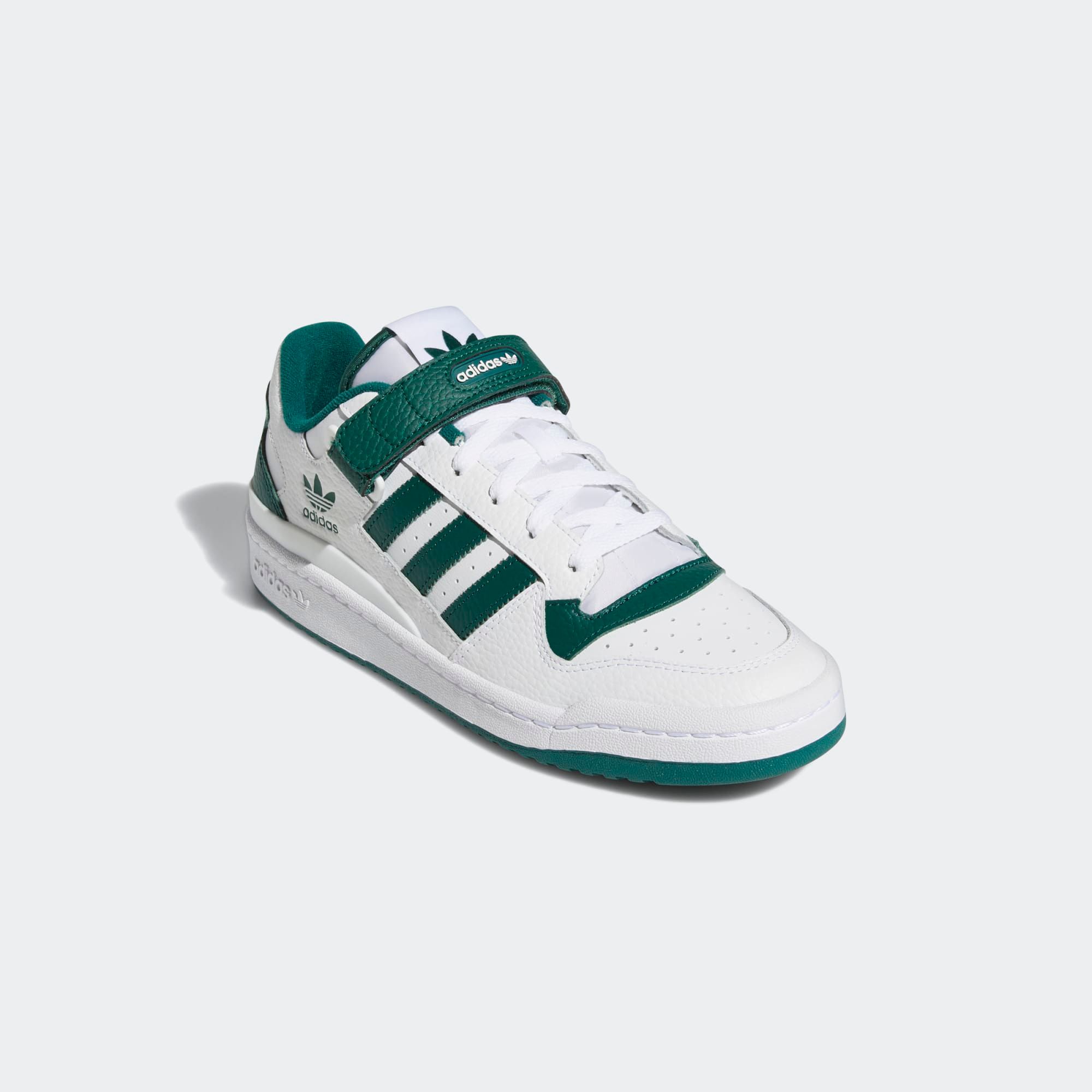  adidas Forum Low - Cloud White / Collegiate Green 