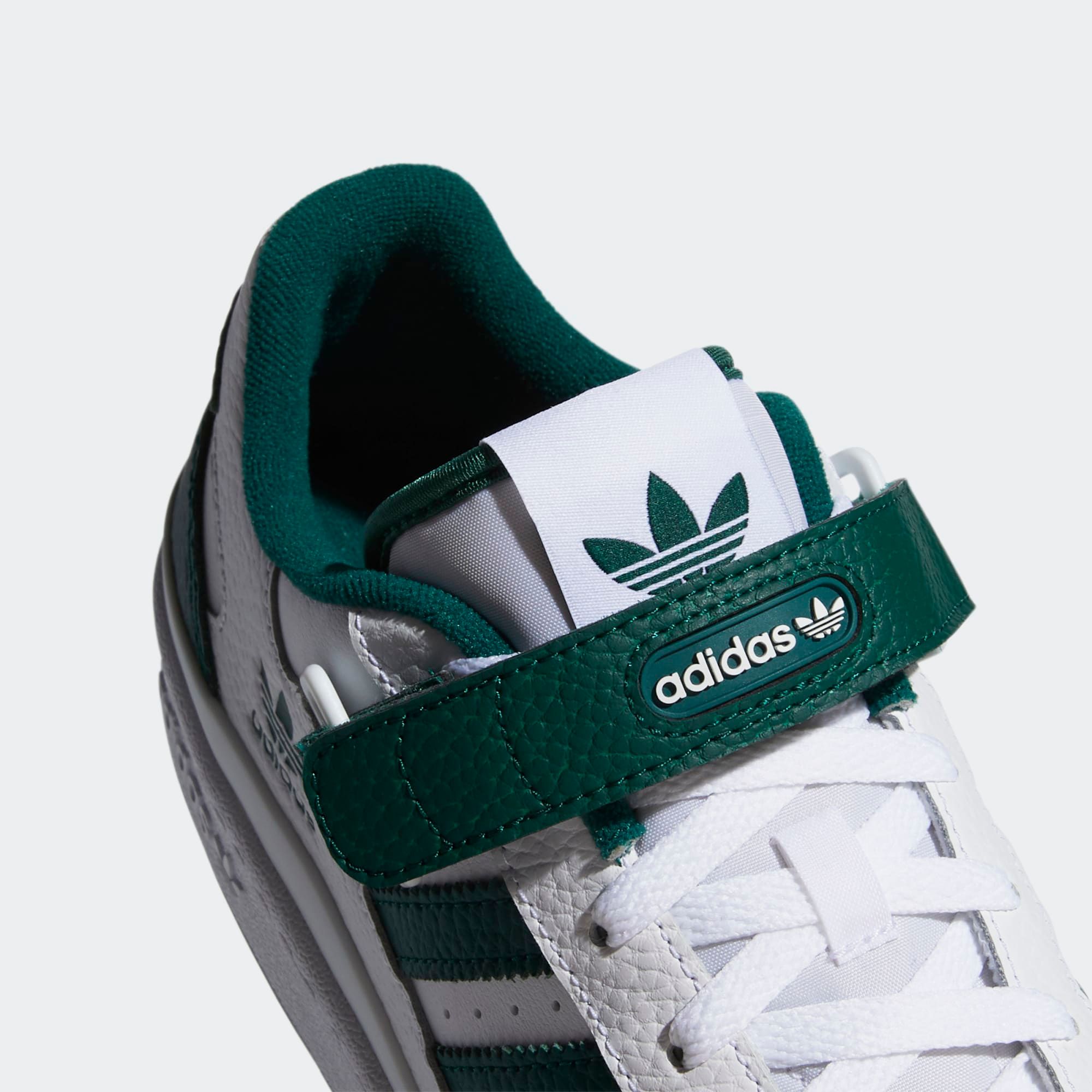  adidas Forum Low - Cloud White / Collegiate Green 