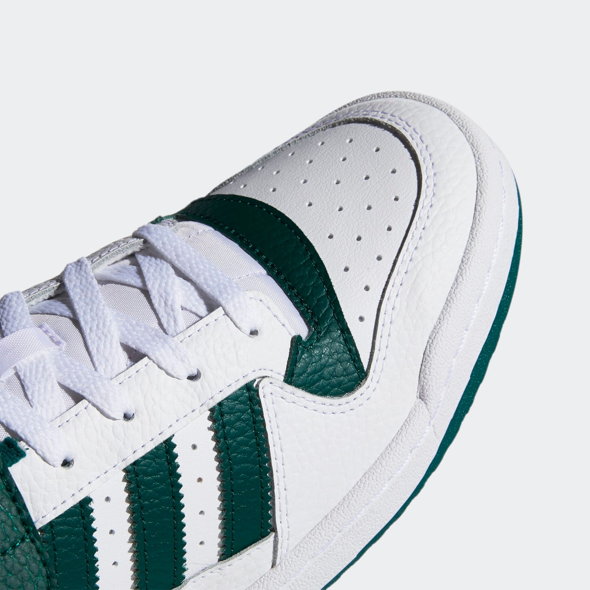  adidas Forum Low - Cloud White / Collegiate Green 