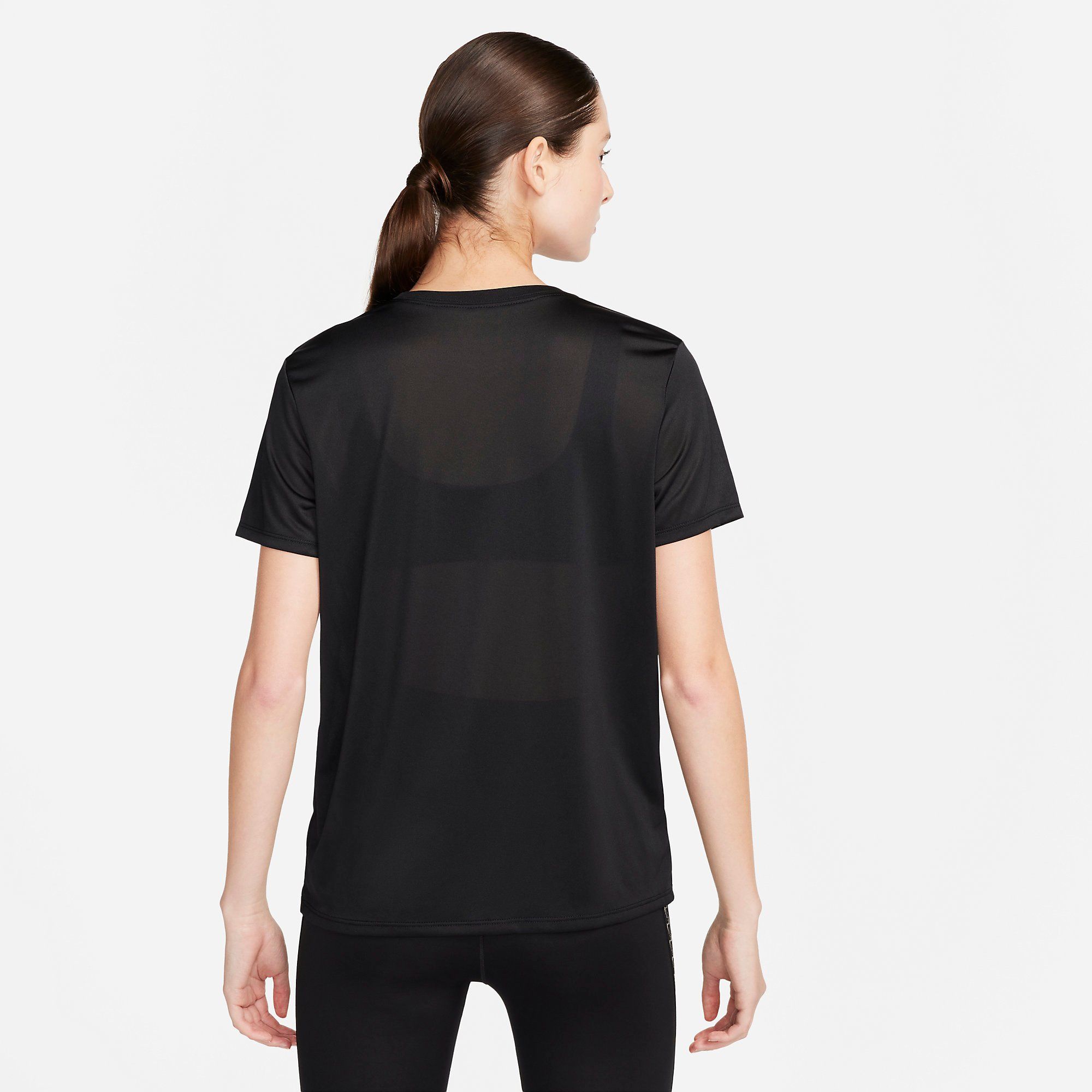 Nike Dri-FIT Swoosh Training T-Shirt - Black