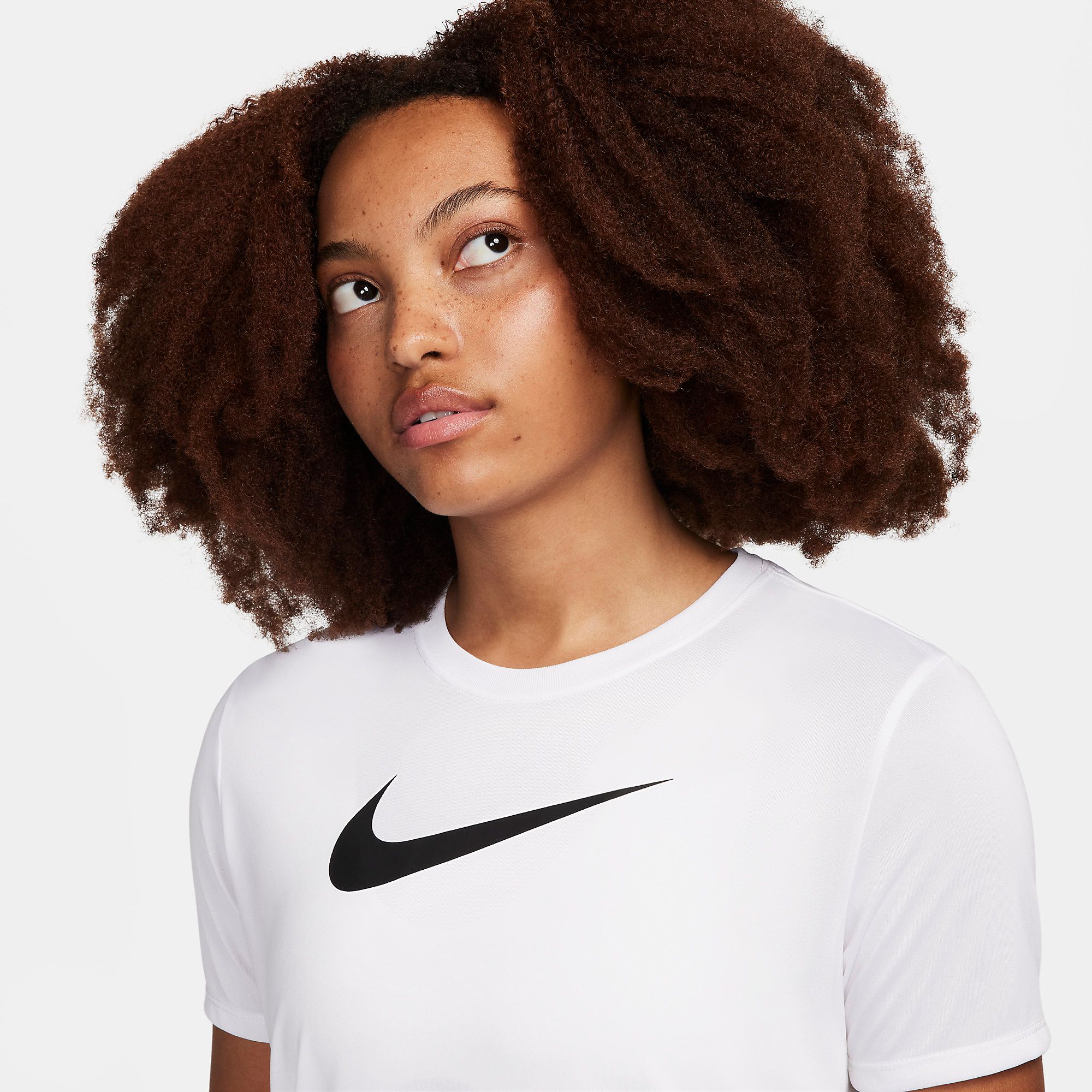  Nike Dri-FIT Swoosh Training T-Shirt - White 