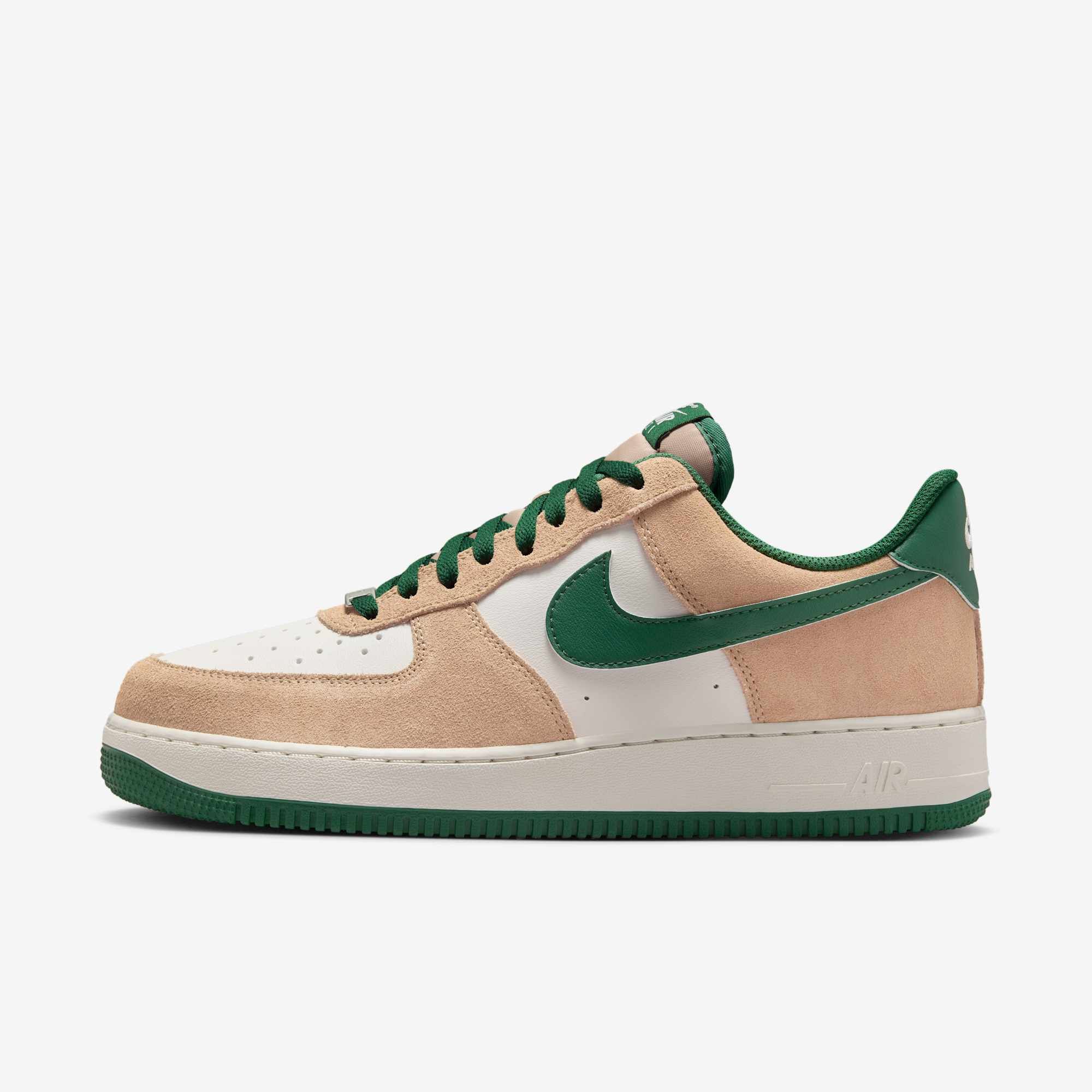 Nike Air Force 1 Low - Tan / Classic Green