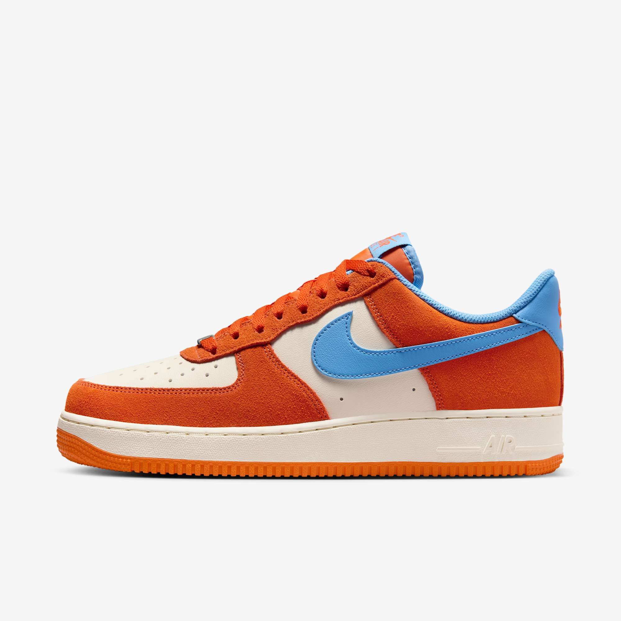 Nike Air Force 1 Low - Safety Orange / University Blue