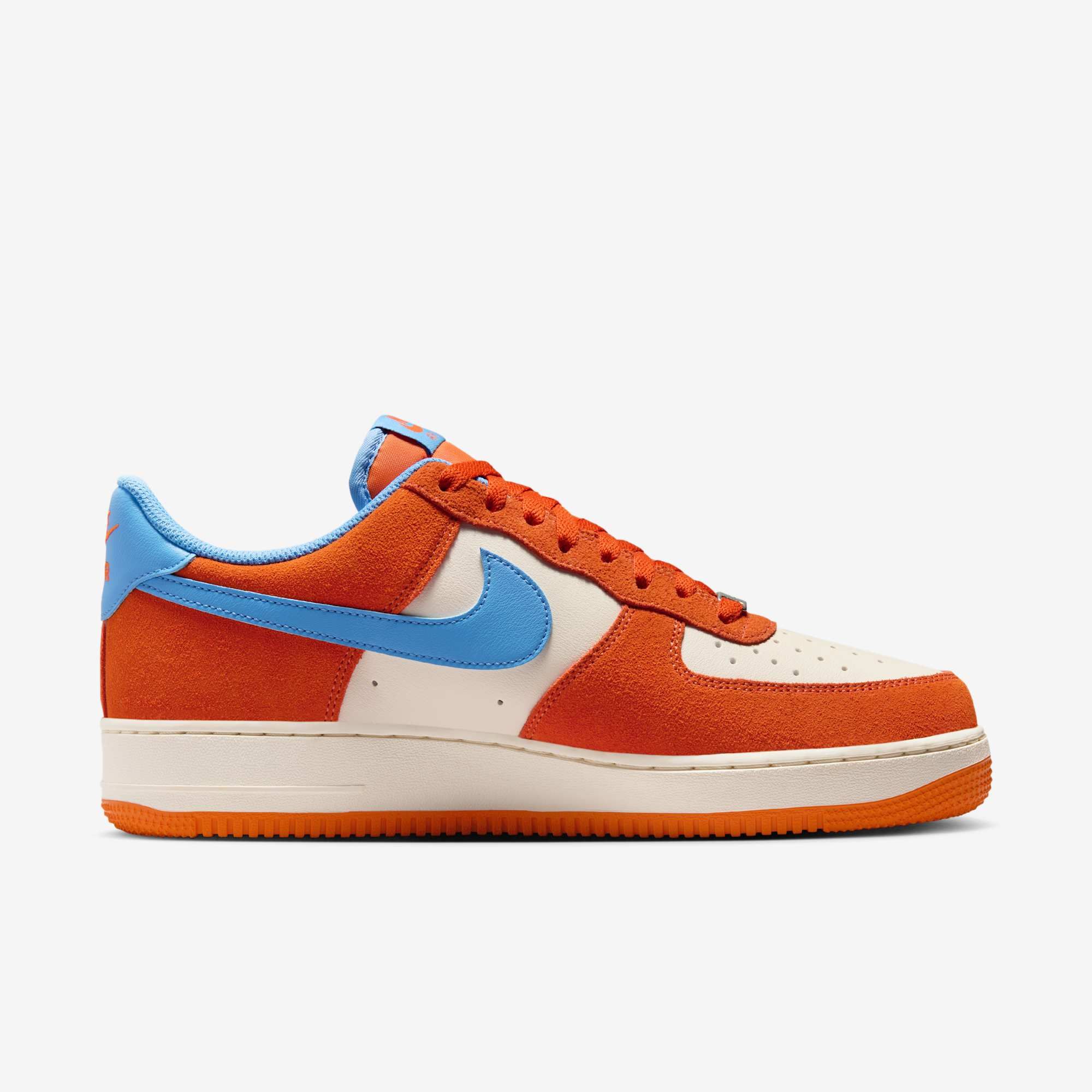 Nike Air Force 1 Low - Safety Orange / University Blue
