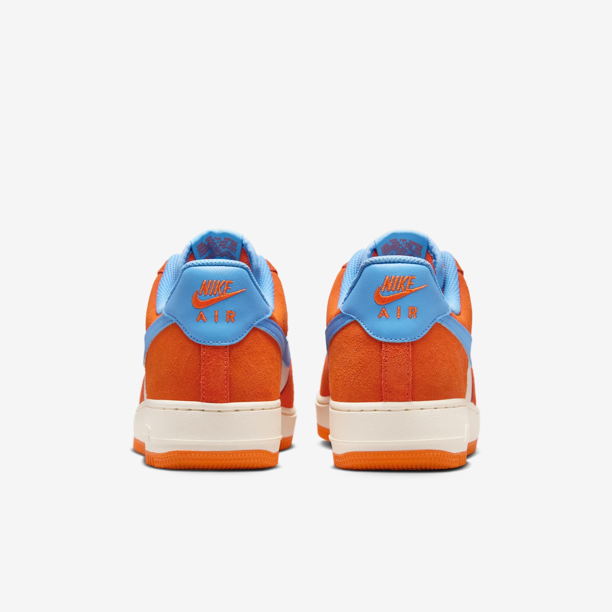 Nike Air Force 1 Low - Safety Orange / University Blue
