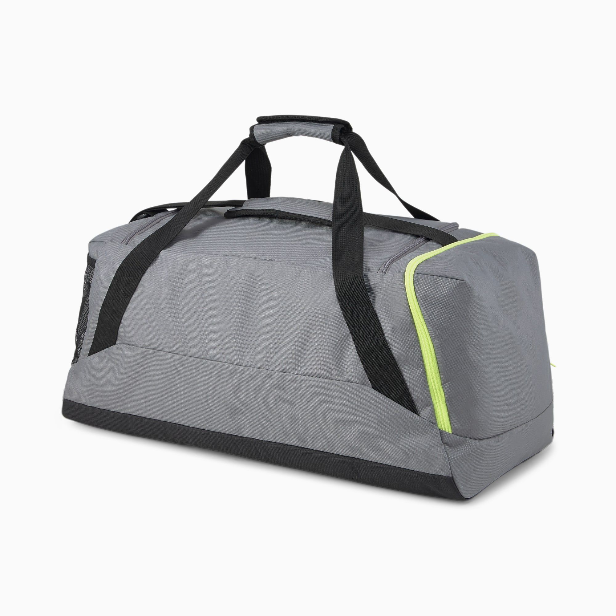  Puma Fundamentals Medium Sports Bag - Grey 