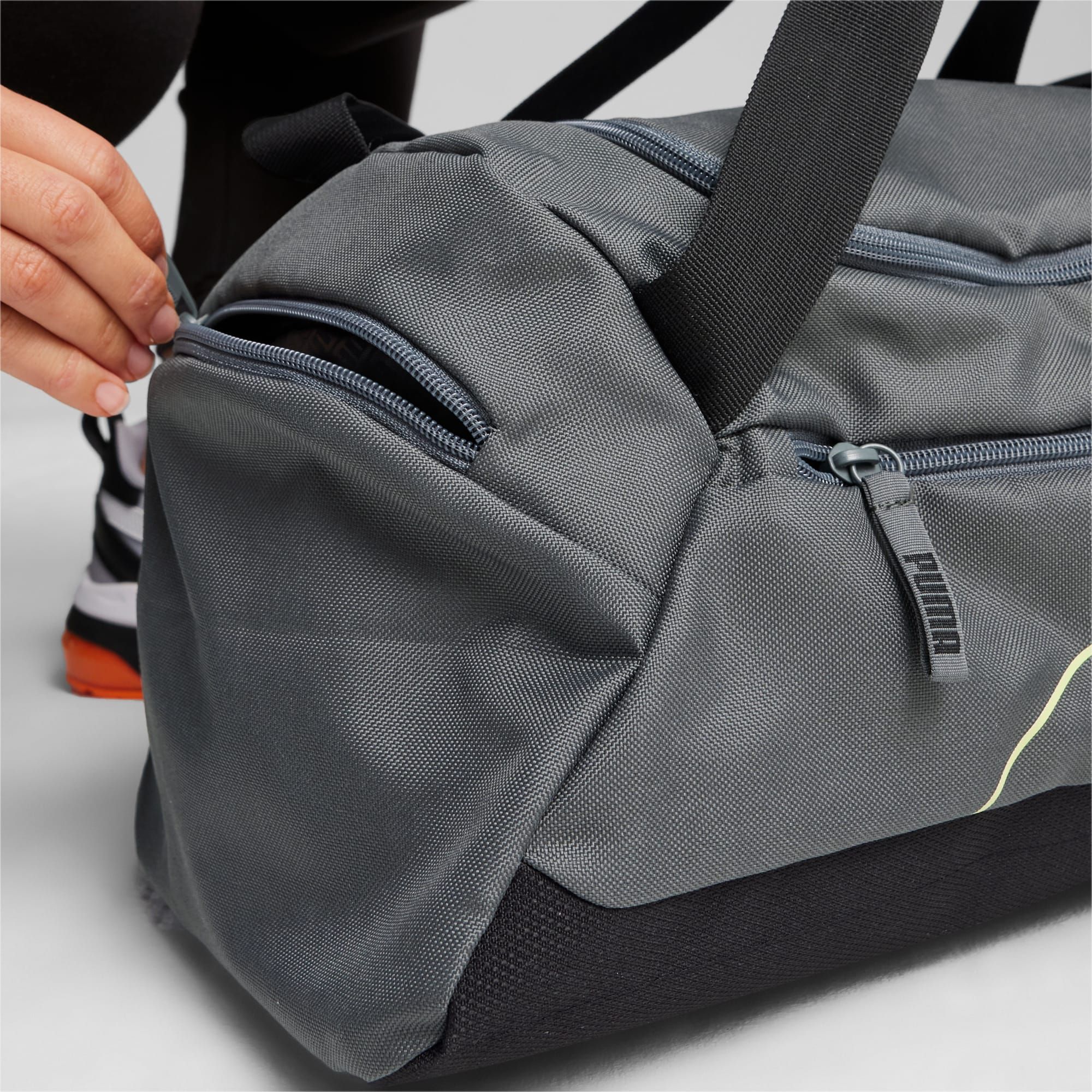  Puma Fundamentals Small Sports Bag - Grey 