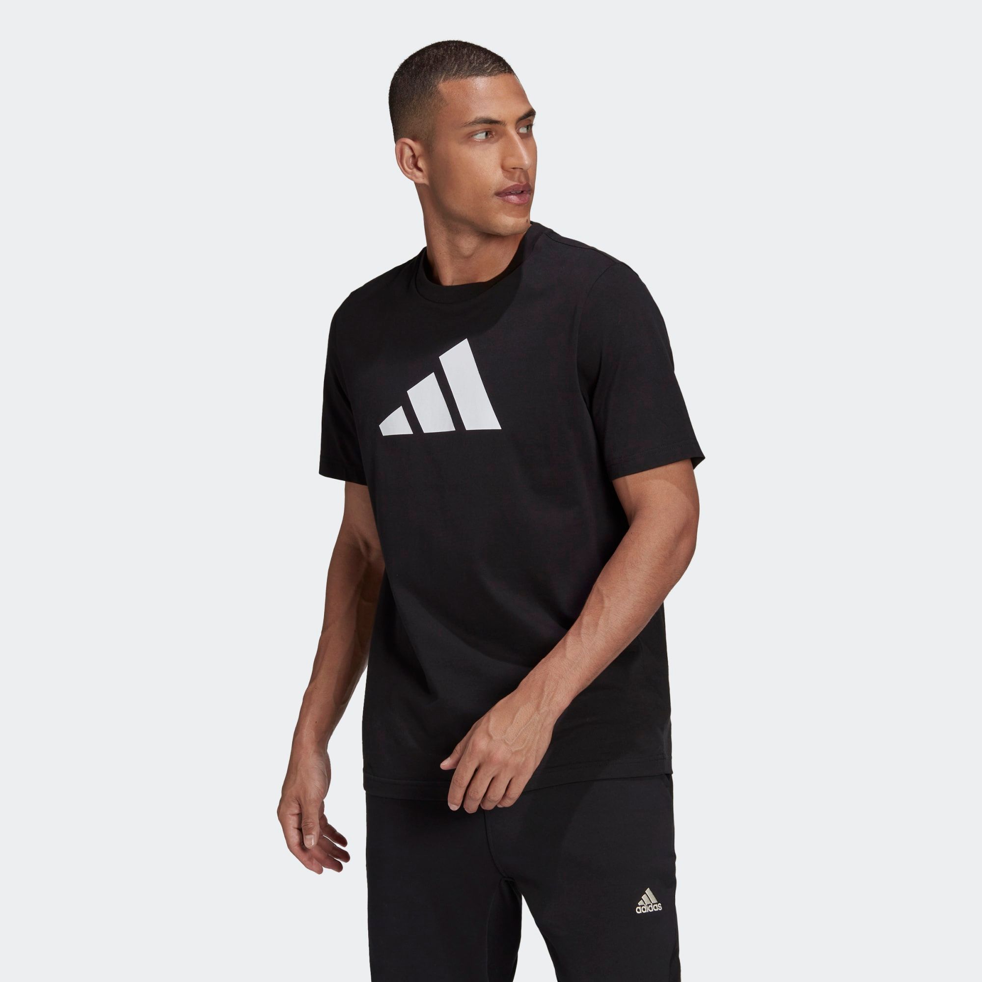  adidas Sportswear Future Icons Logo Graphic Tee - Black 