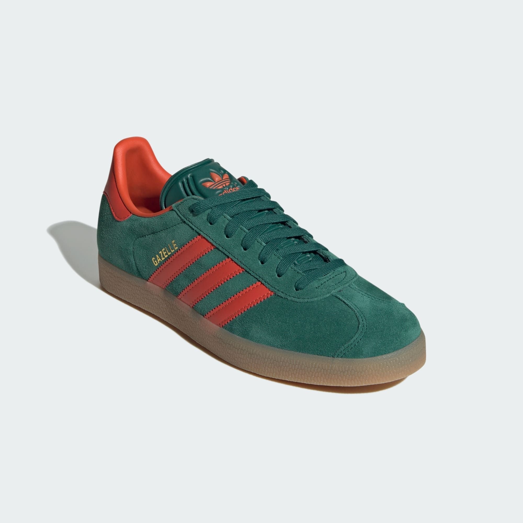  adidas Gazelle - Collegiate Green / Preloved Red 