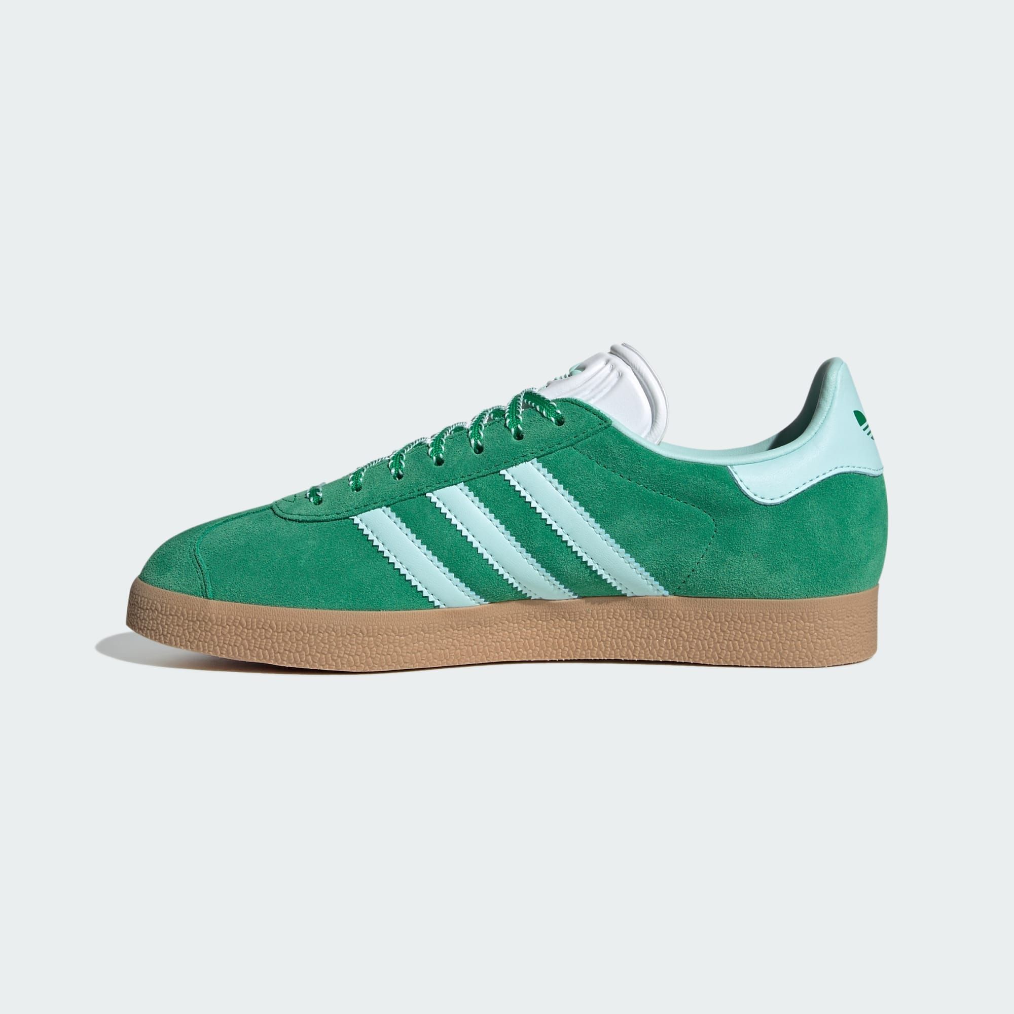 adidas Gazelle - Green / Semi Flash Aqua