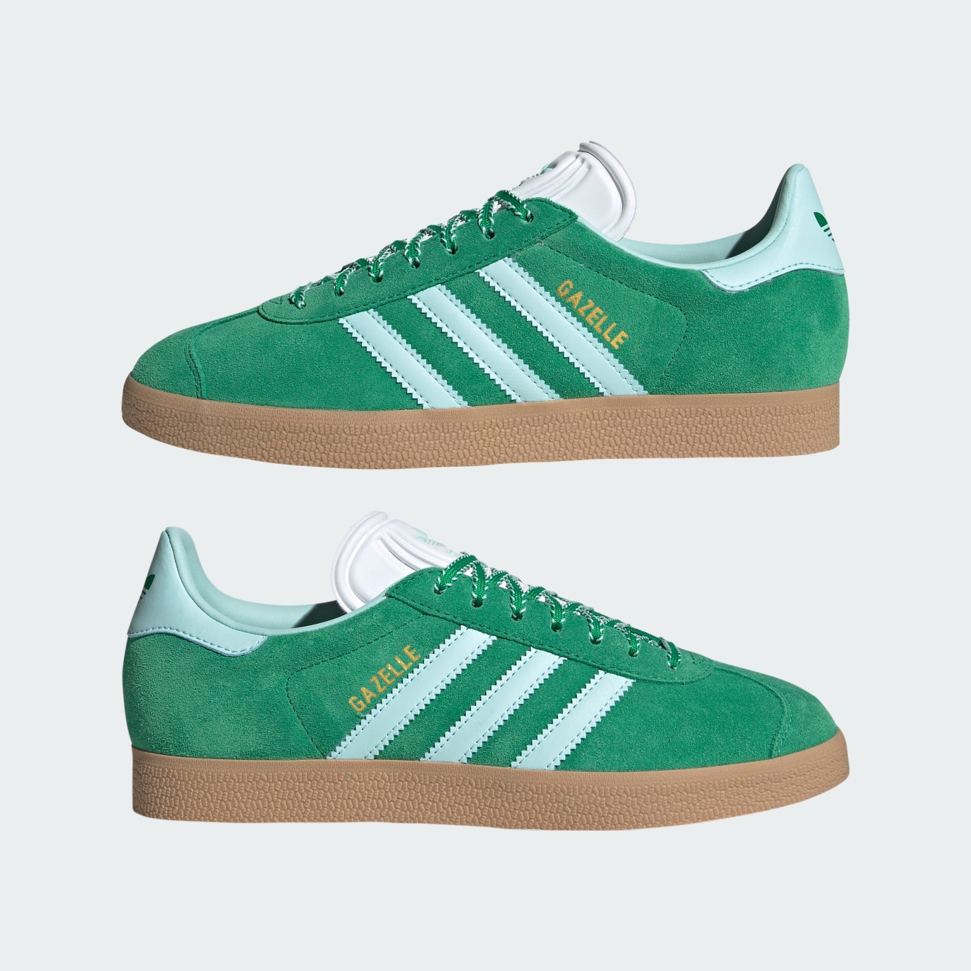 adidas Gazelle - Green / Semi Flash Aqua