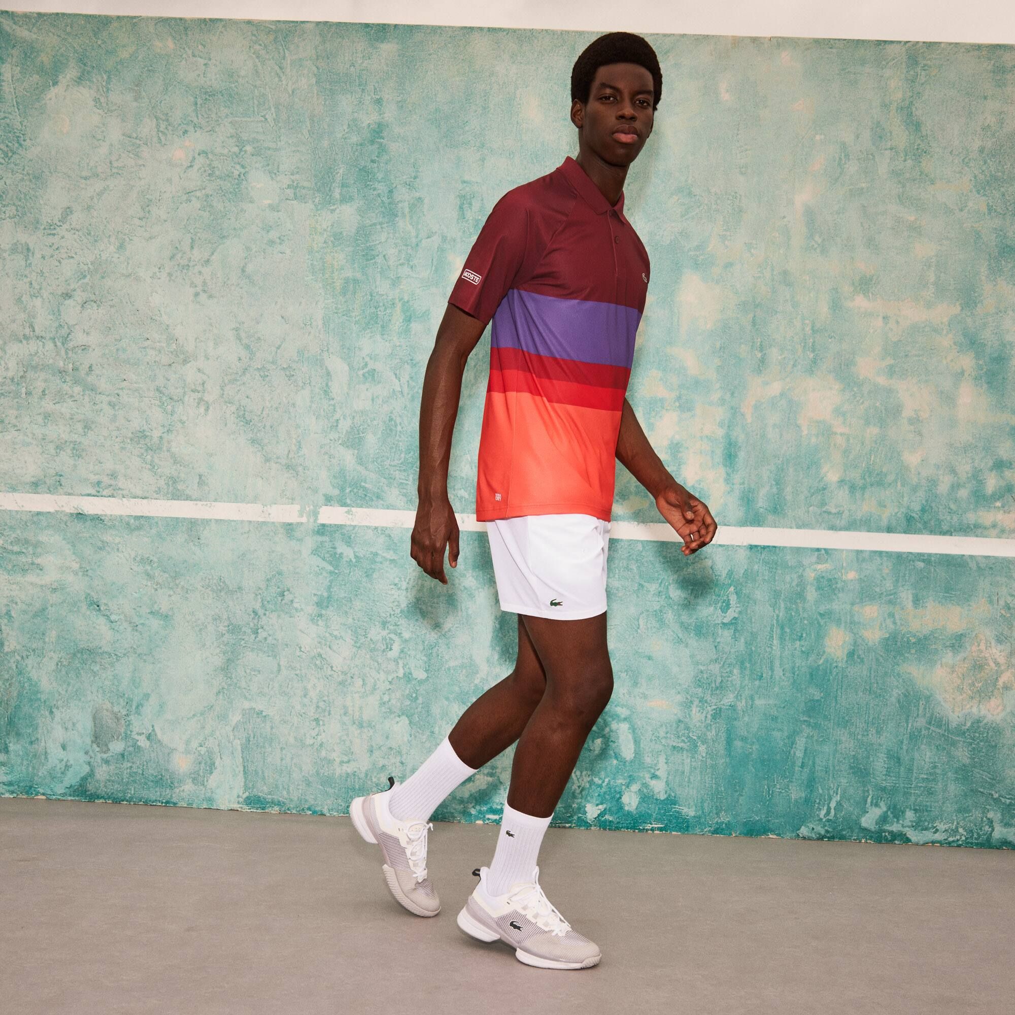 Lacoste SPORT x Novak Djokovic Lightweight Stretch Shorts - White