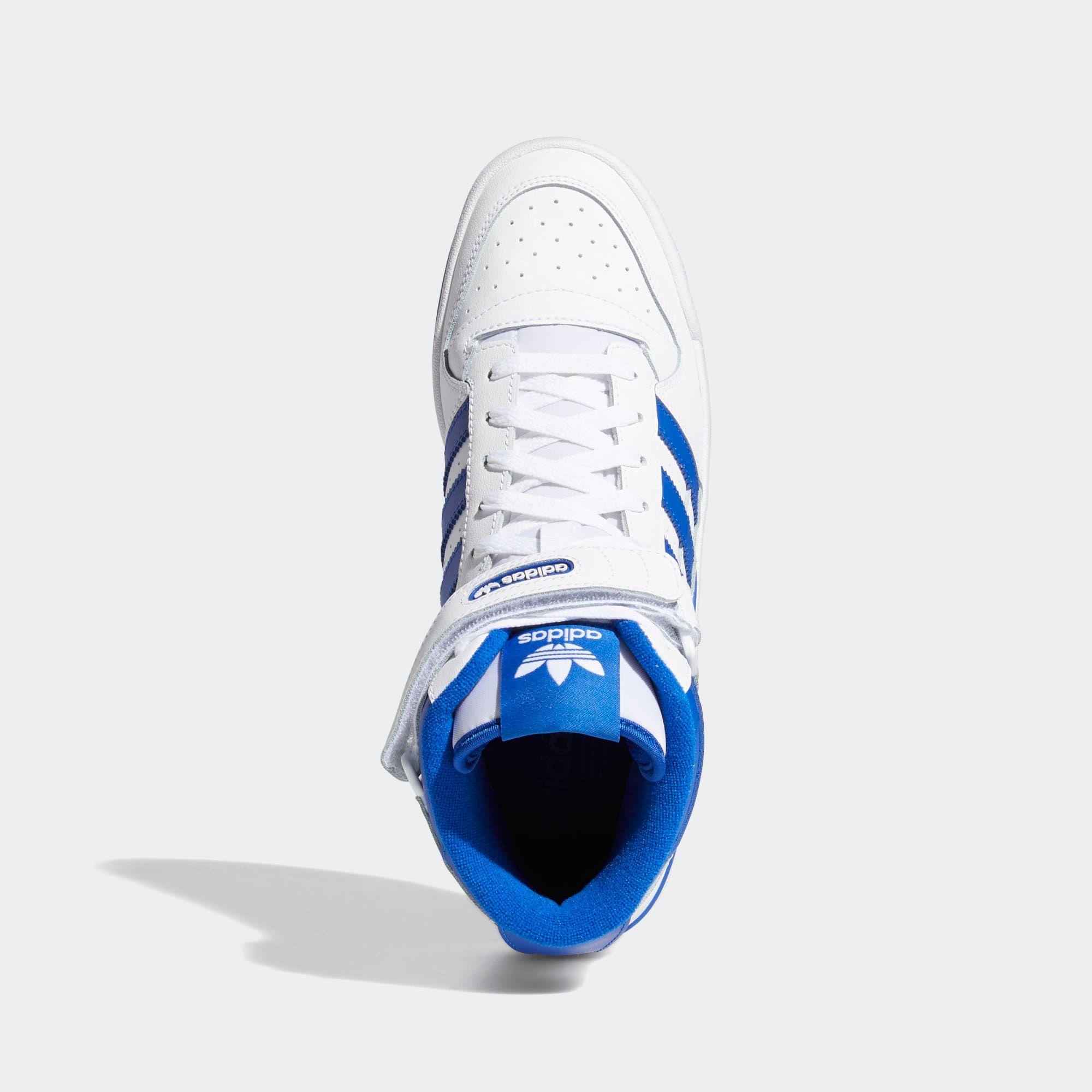  adidas Forum Mid - White / Royal Blue 