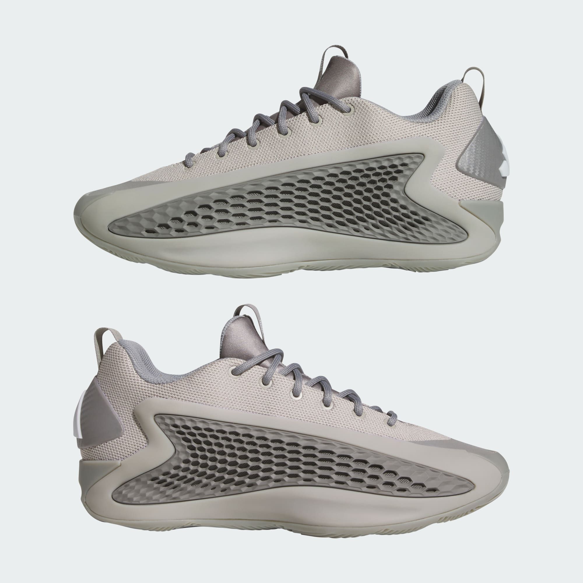 adidas Anthony Edwards 1 Low - Metallic Grey