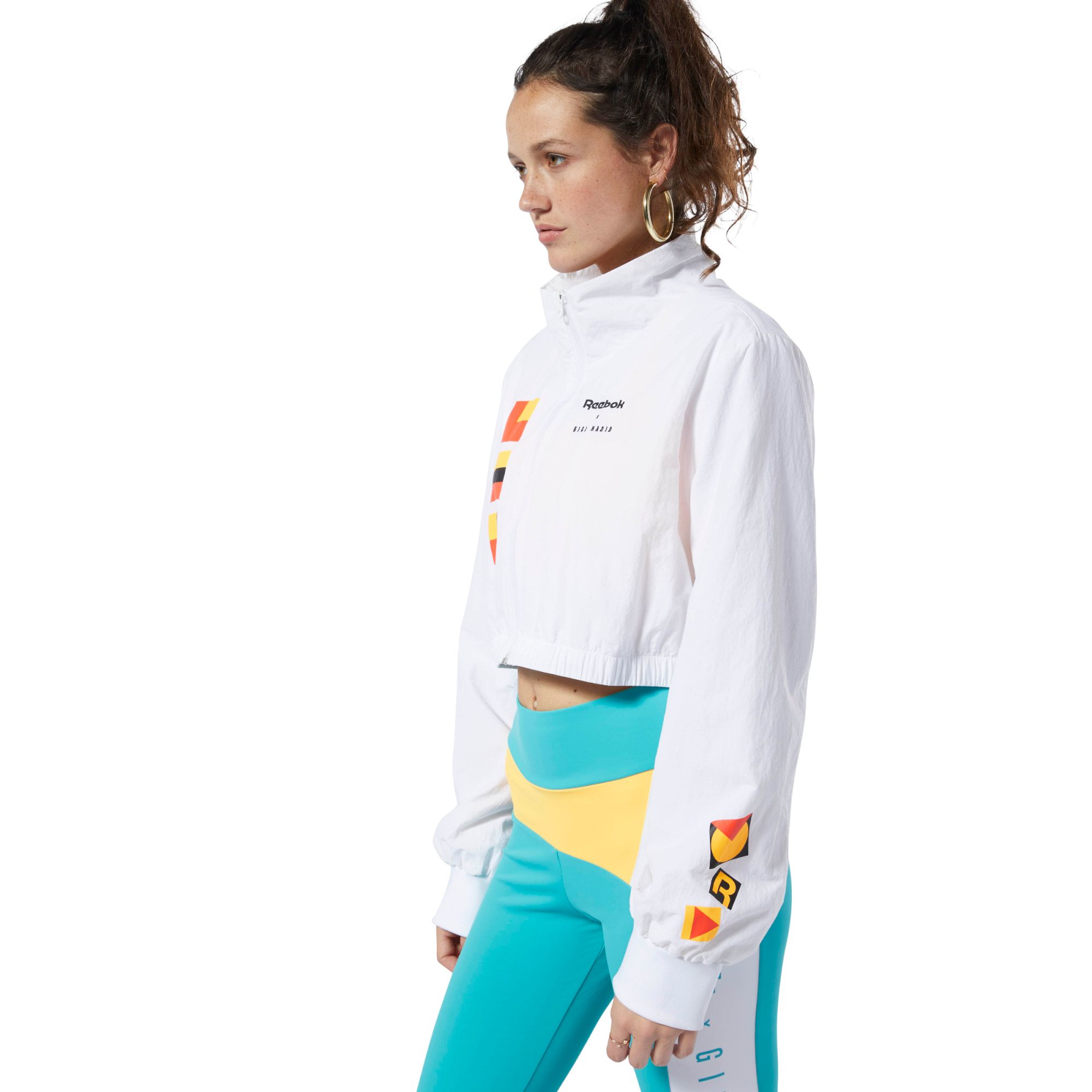 Reebok Gigi Hadid Track Jacket 'White'