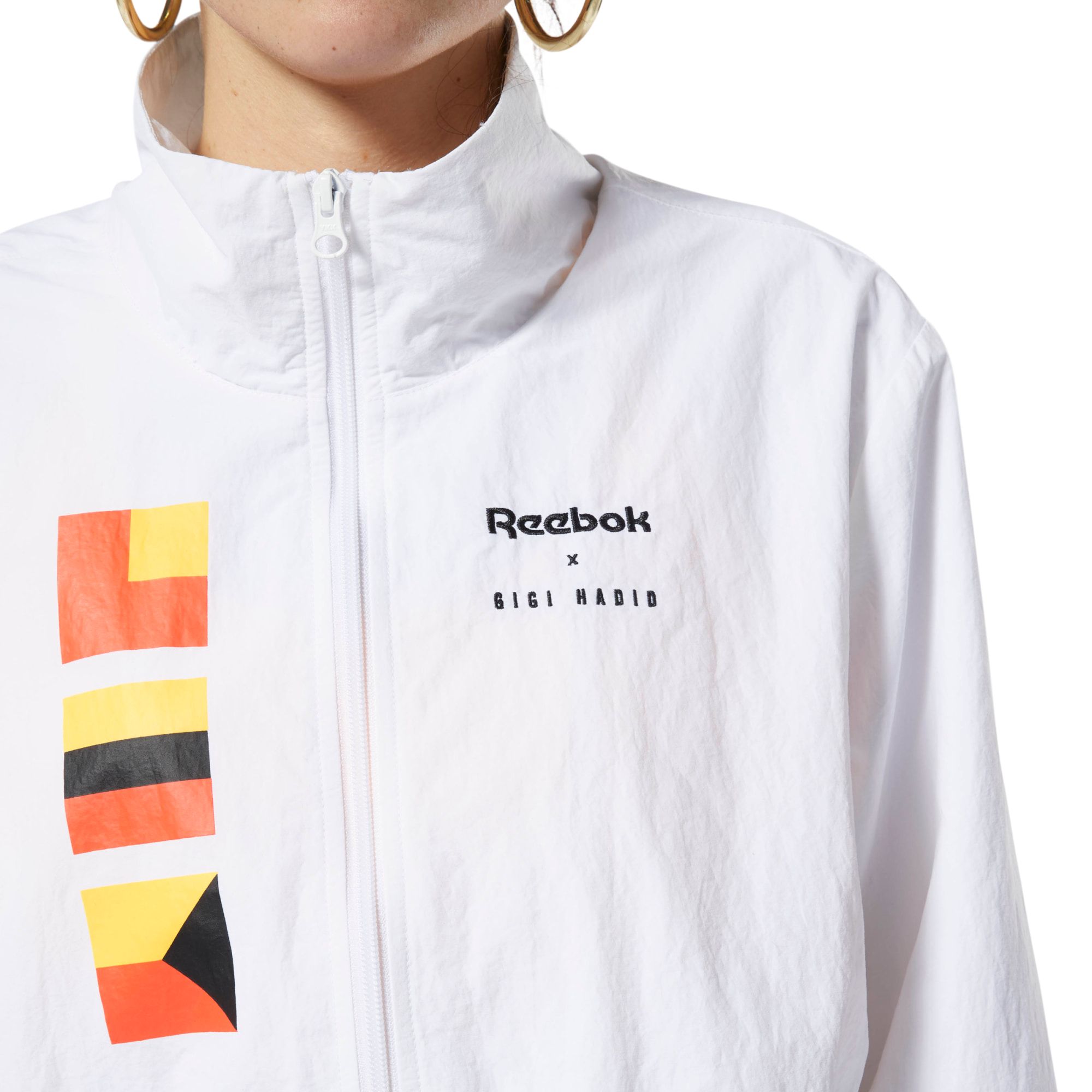 Reebok Gigi Hadid Track Jacket 'White'