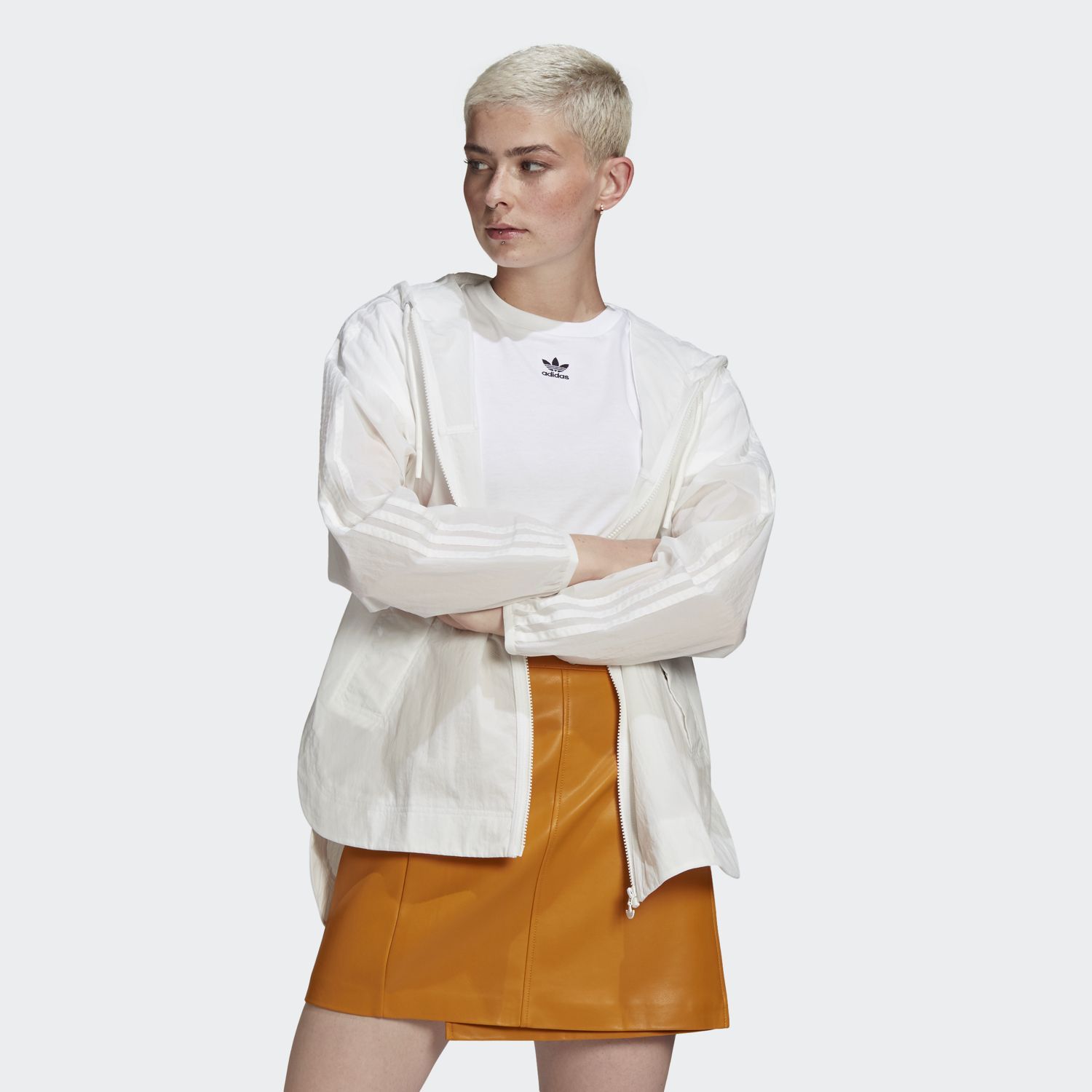 adidas Adicolor Classics Windbreaker - White