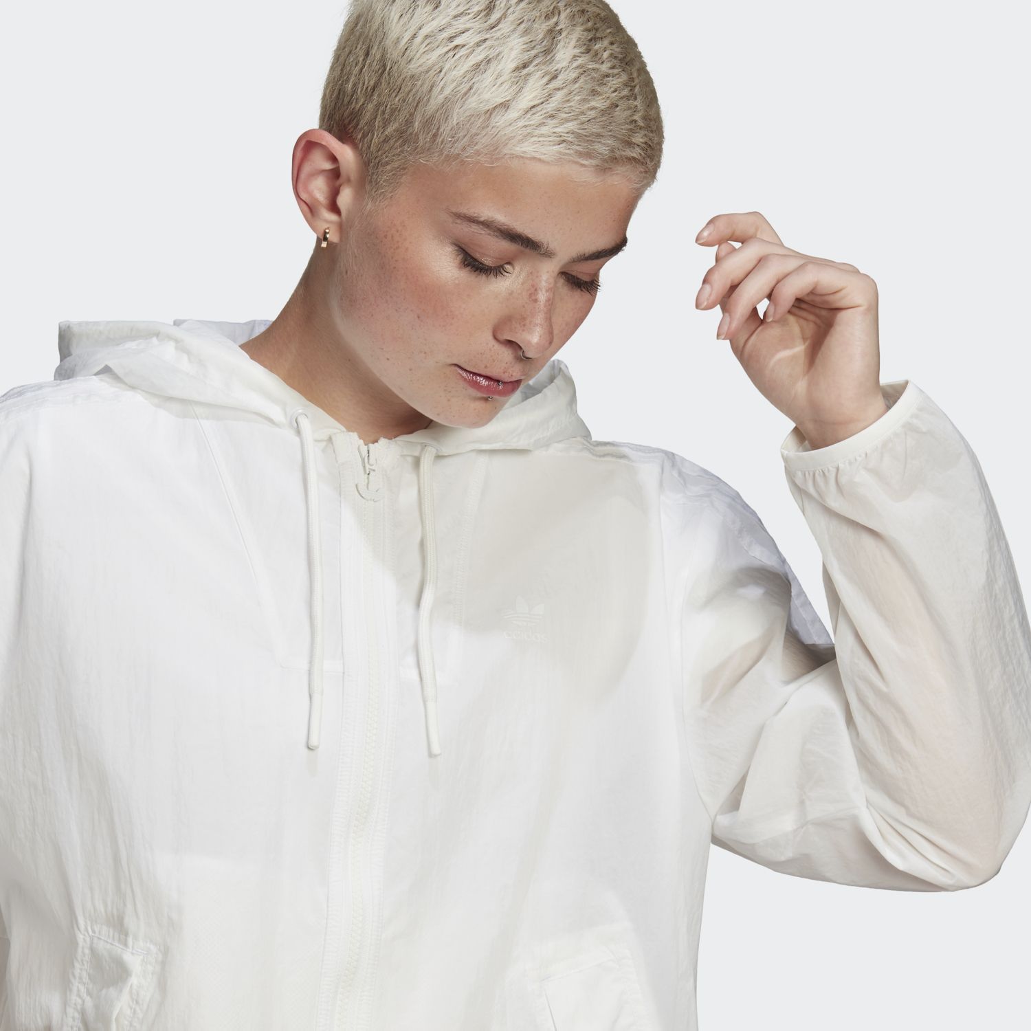 adidas Adicolor Classics Windbreaker - White