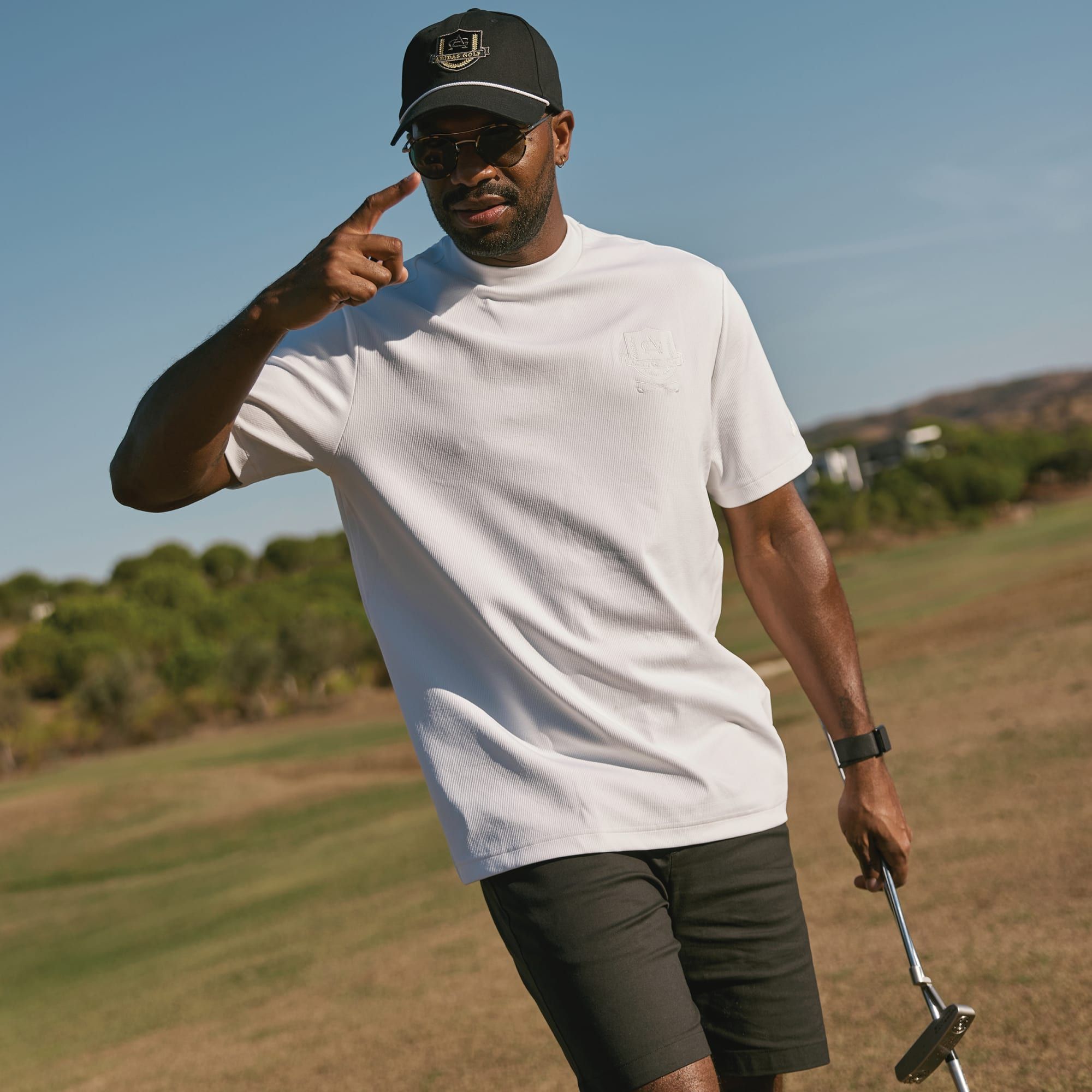 adidas Go-To Five-Pocket Golf Shorts - Black