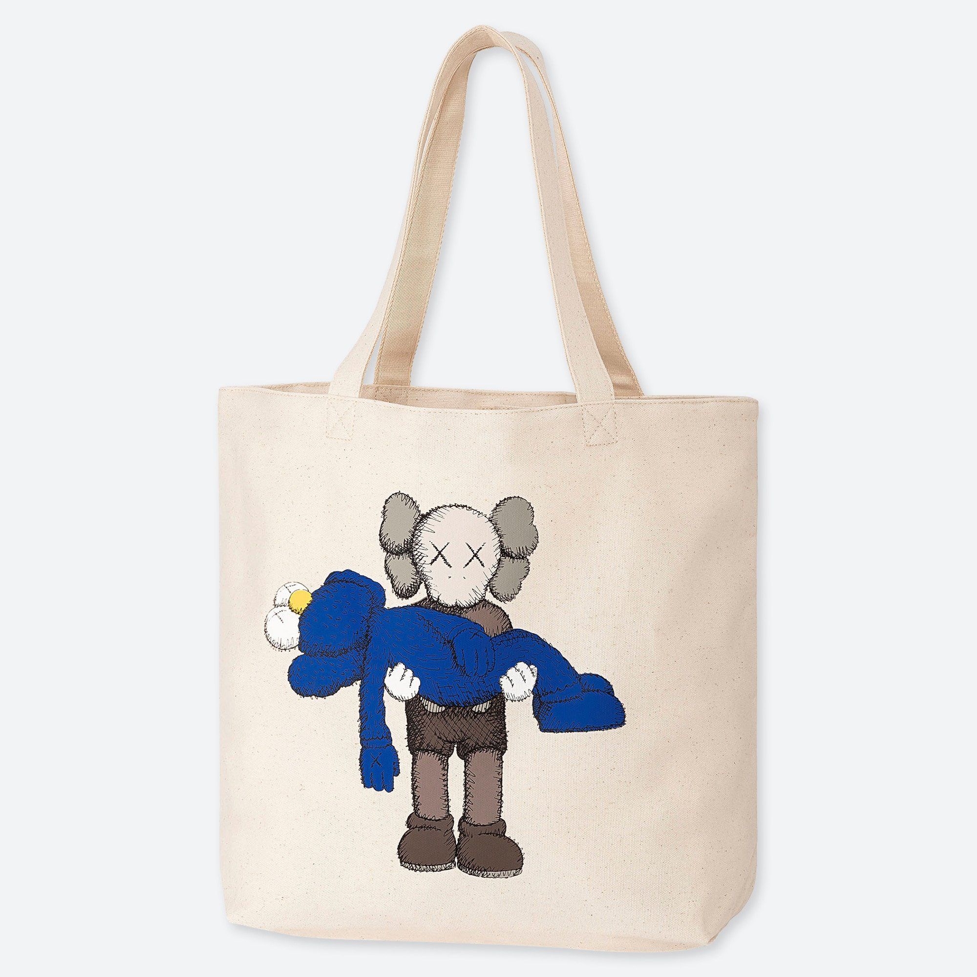 KAWS x Uniqlo Tote Bag 'Blue'