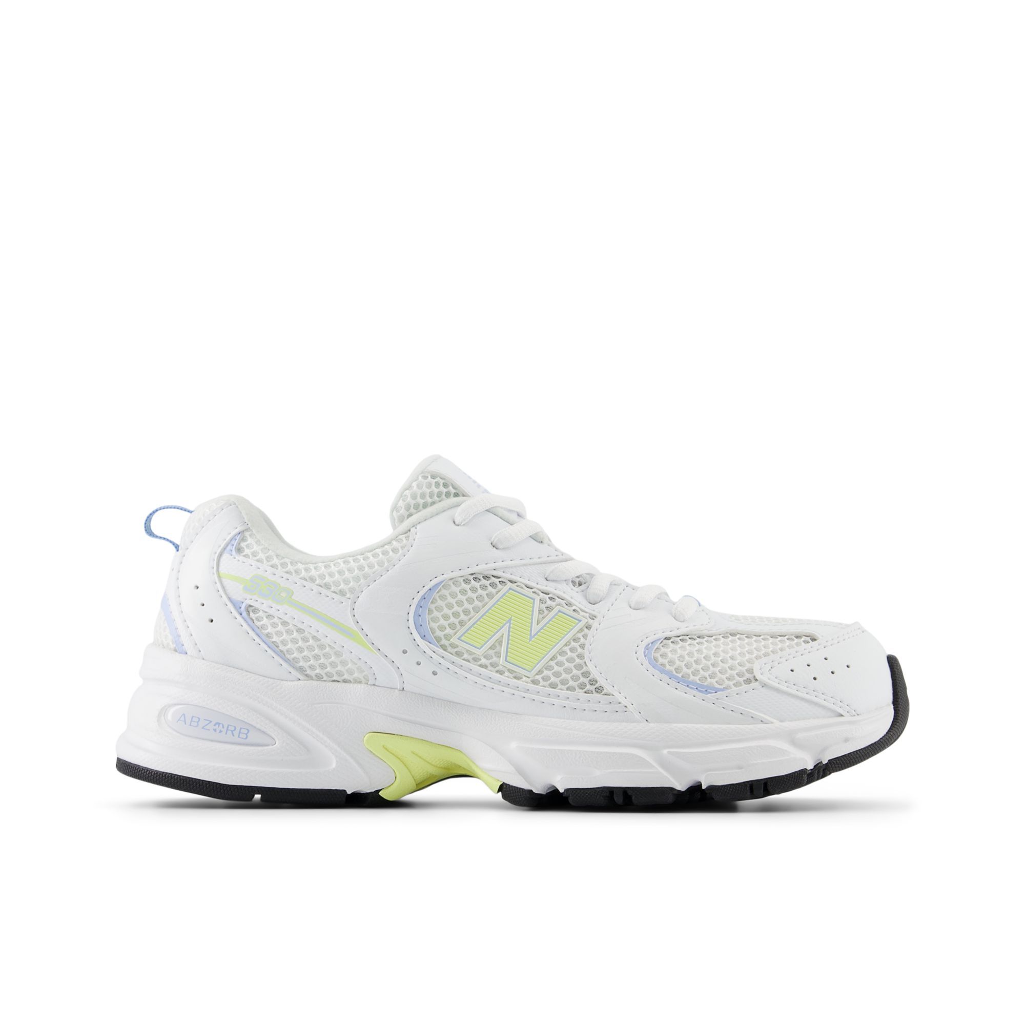 New Balance 530 GS - White / Electric Sky
