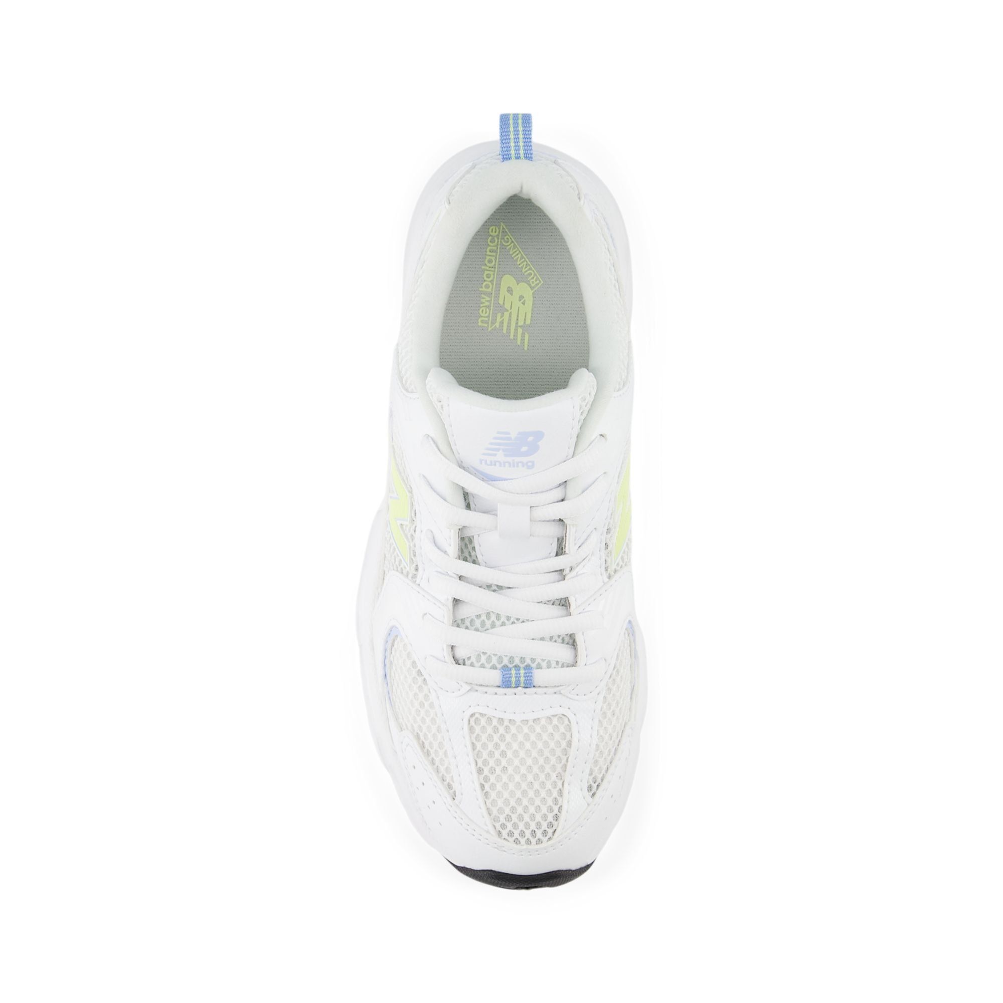 New Balance 530 GS - White / Electric Sky