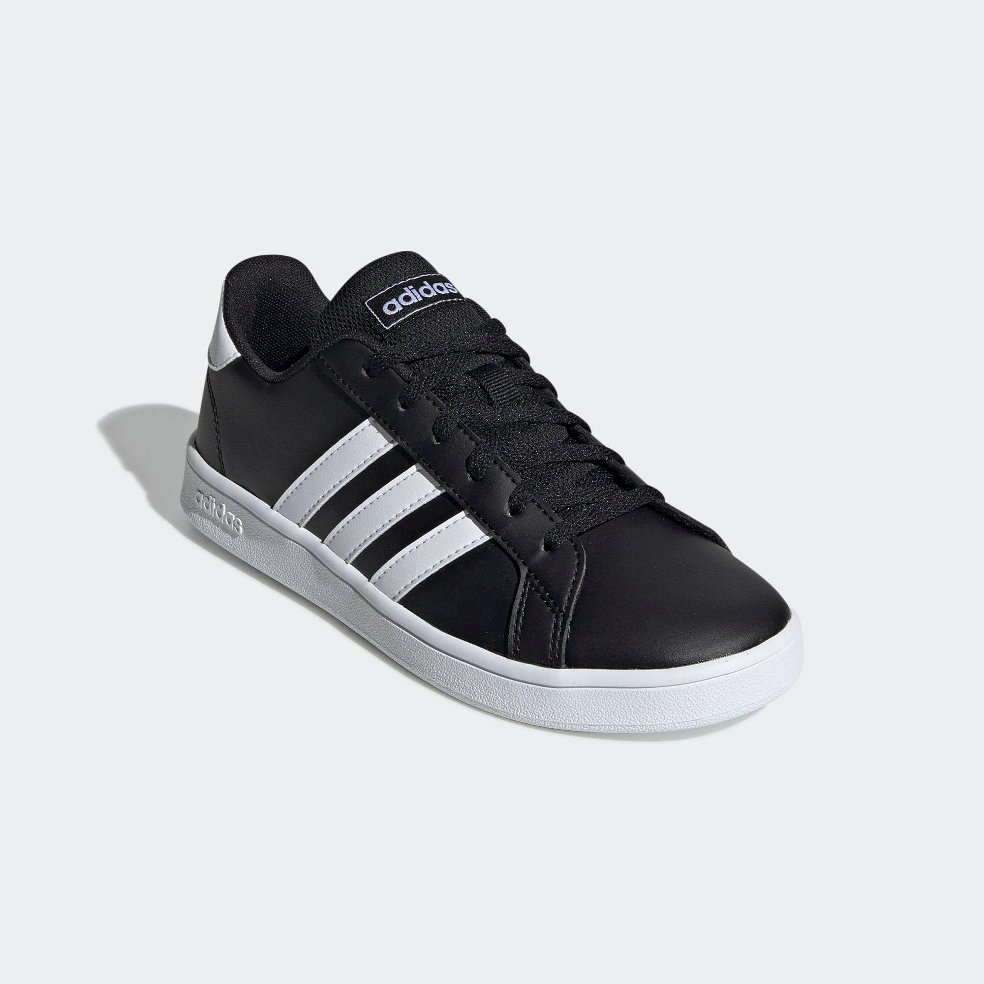adidas Grand Court Kid - Black/White