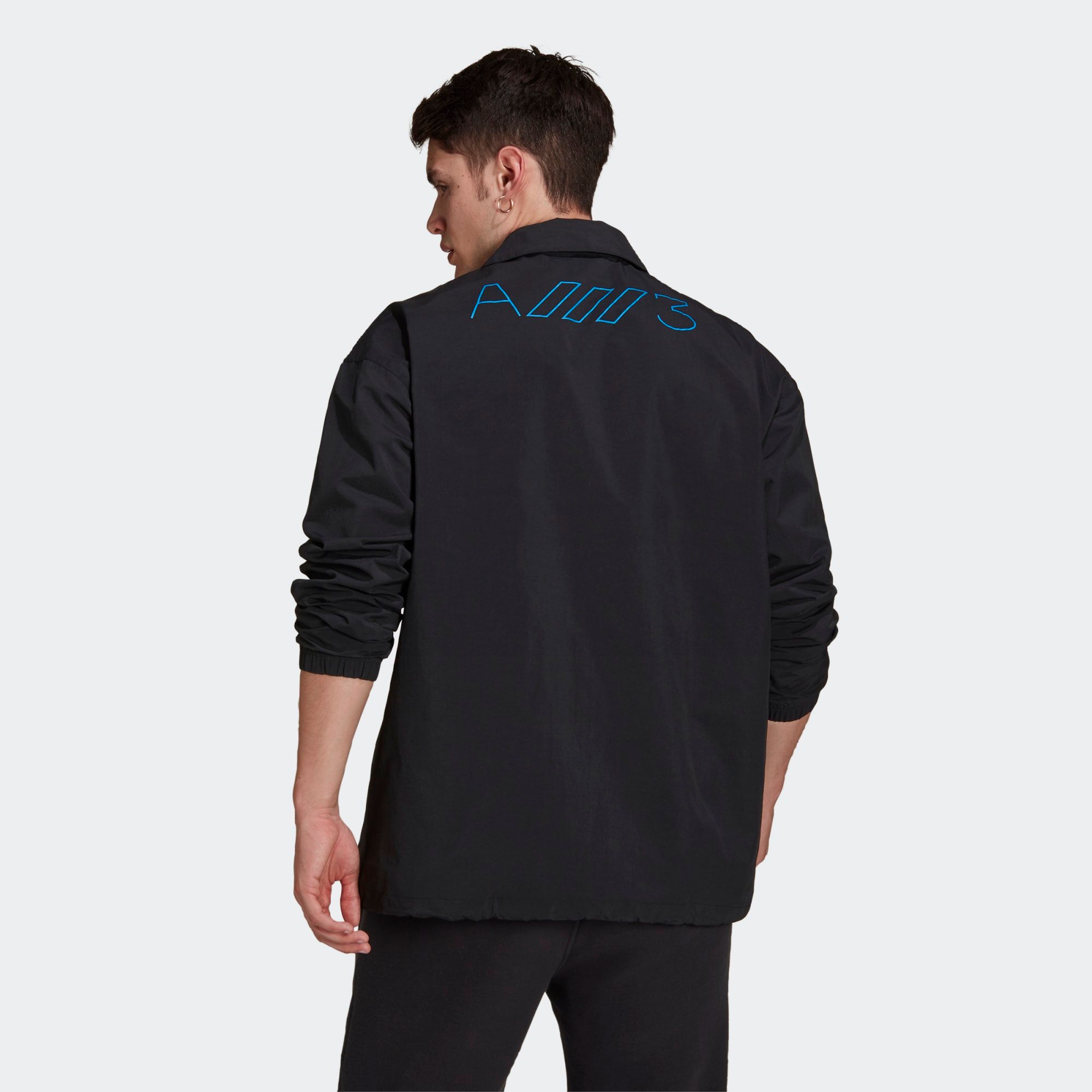 adidas Graphics Originals Attribute Coach Jacket - Black