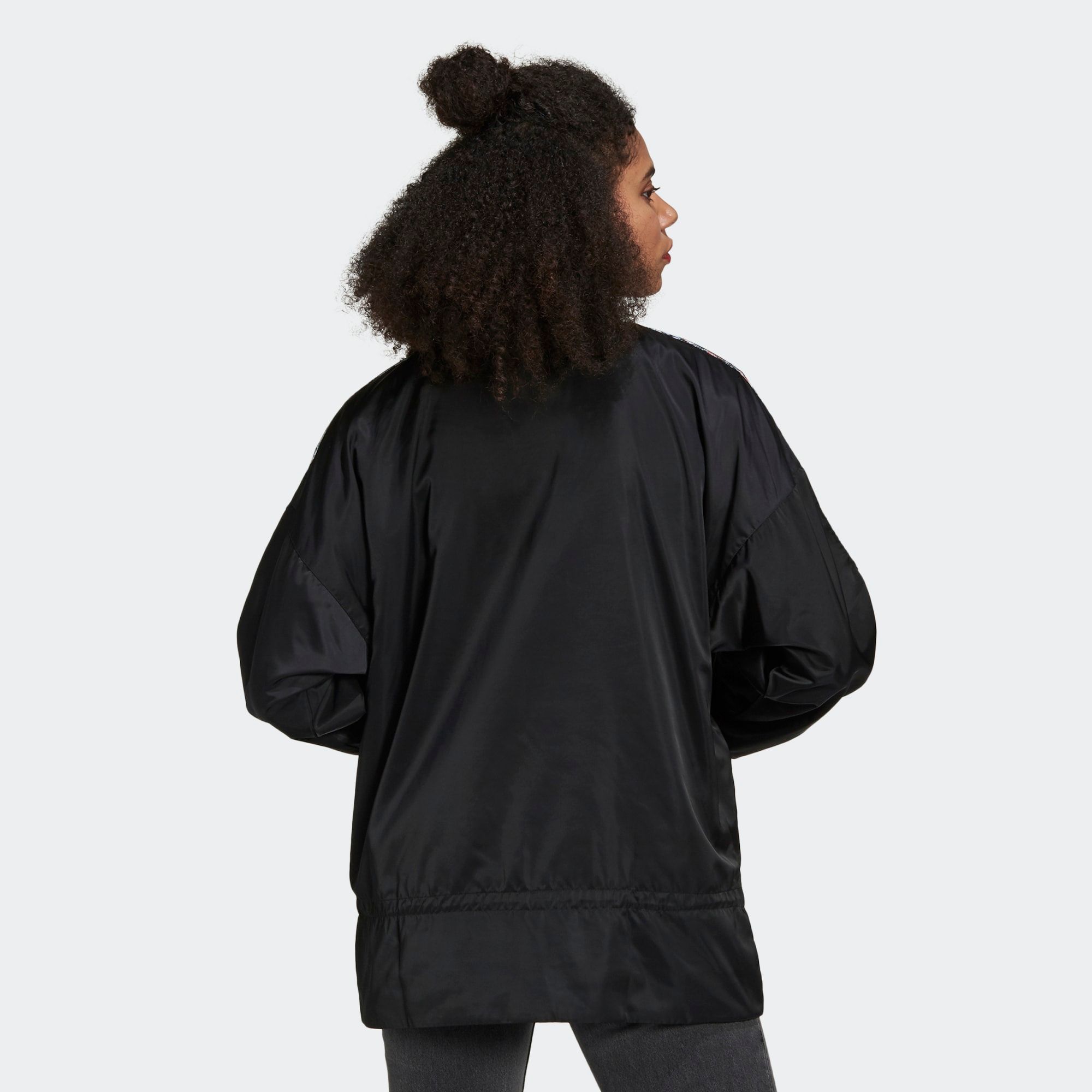  adidas Half-Zip Windbreaker - Black 