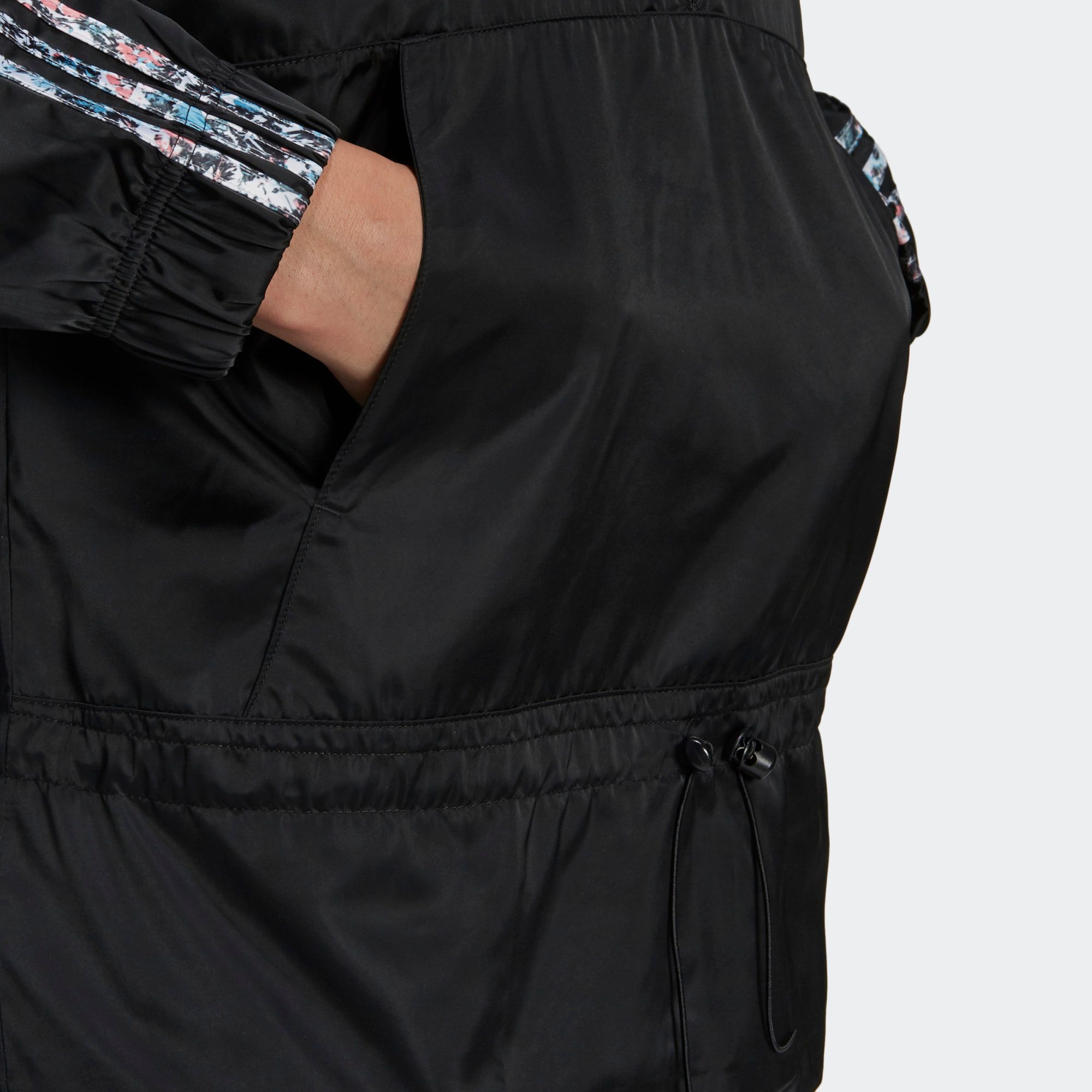  adidas Half-Zip Windbreaker - Black 