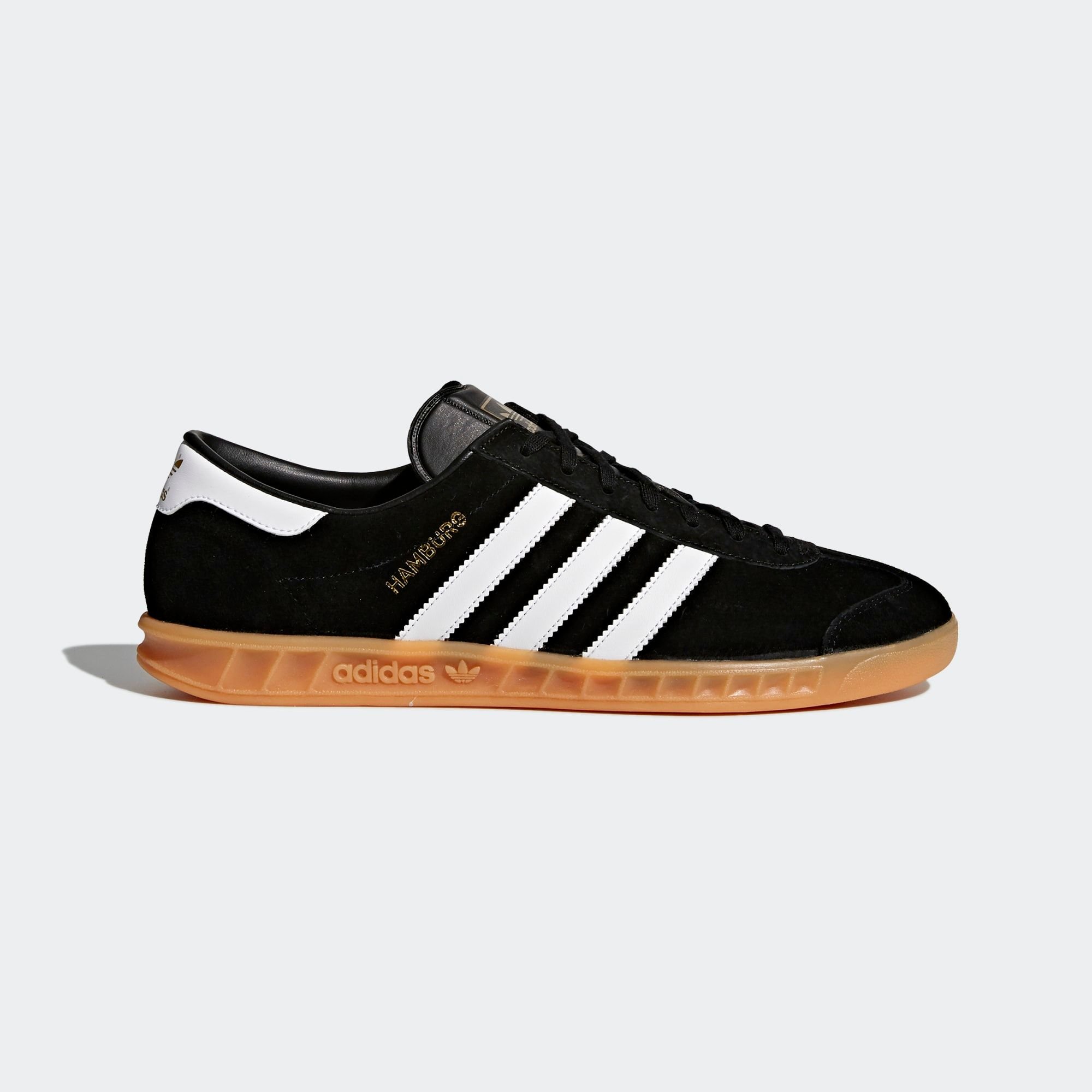 adidas Hamburg - Black/Gum