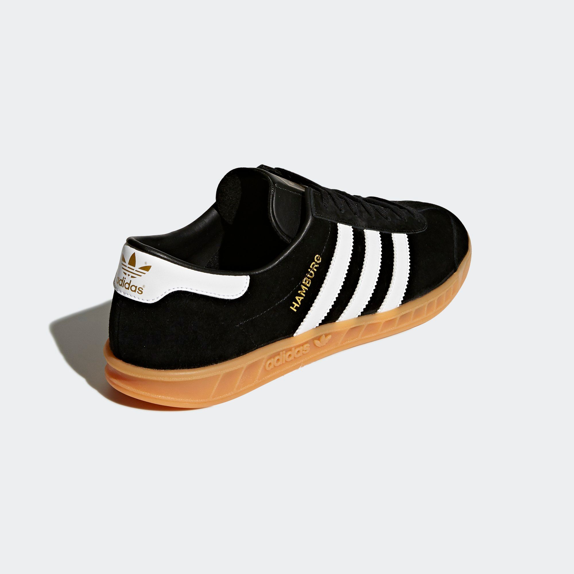 adidas Hamburg - Black/Gum