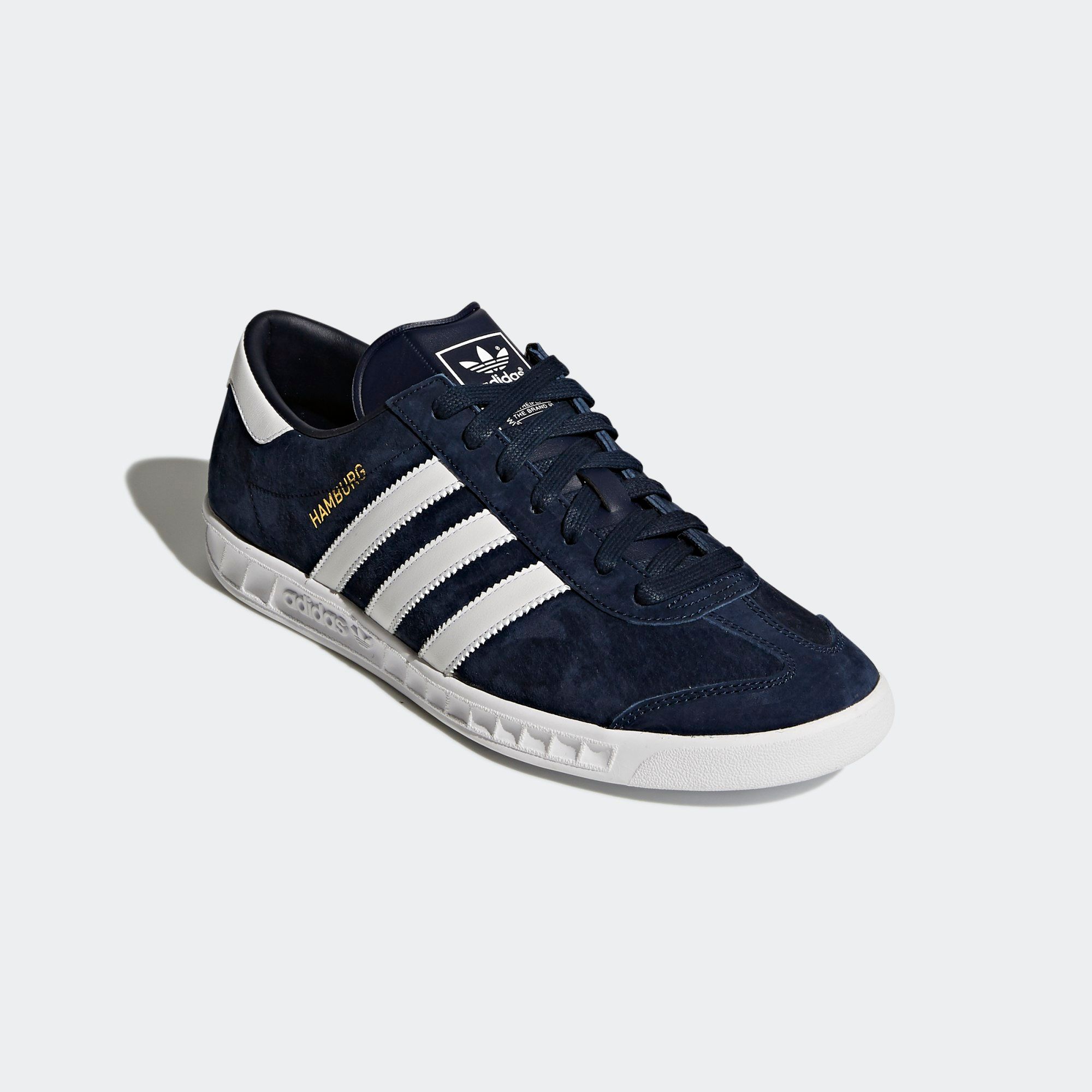 adidas Hamburg Shoes - Collegiate Navy