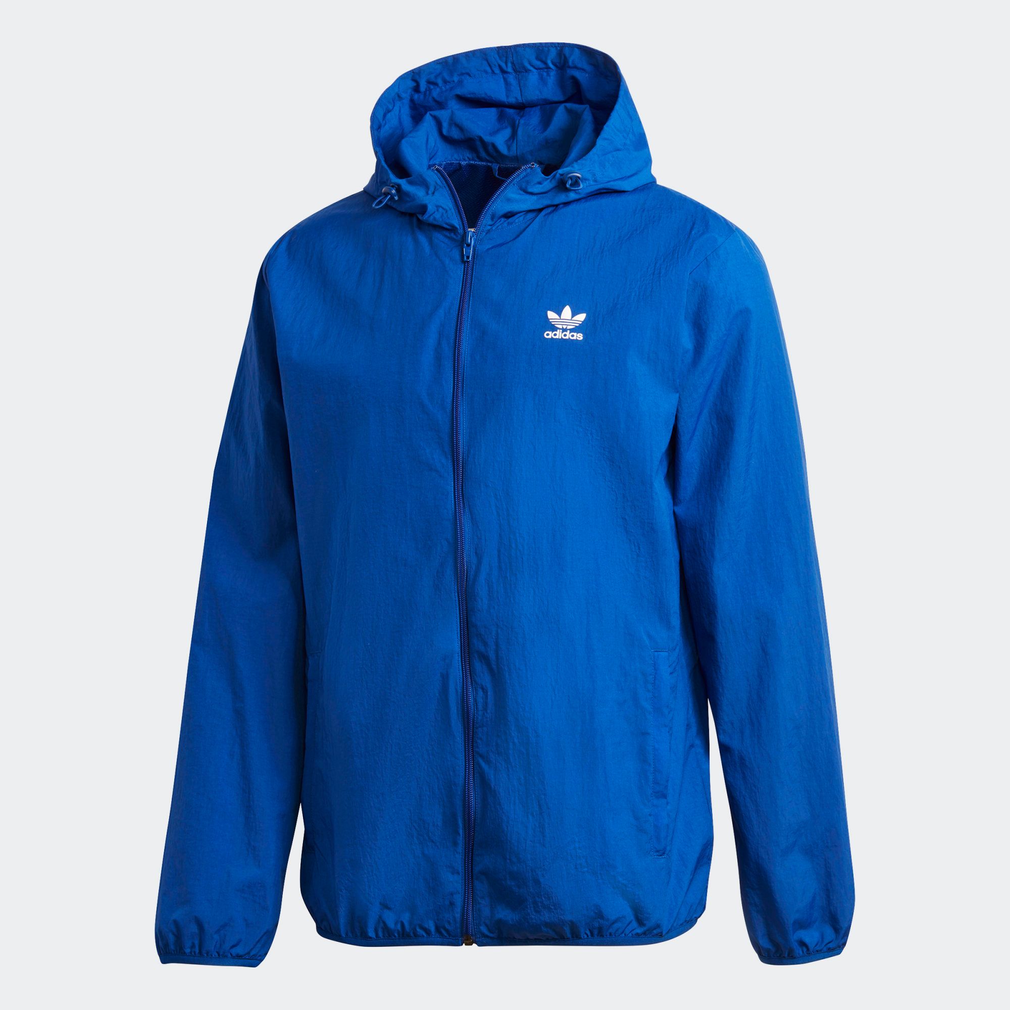 adidas Trefoil Essentials Windbreaker - Royal Blue