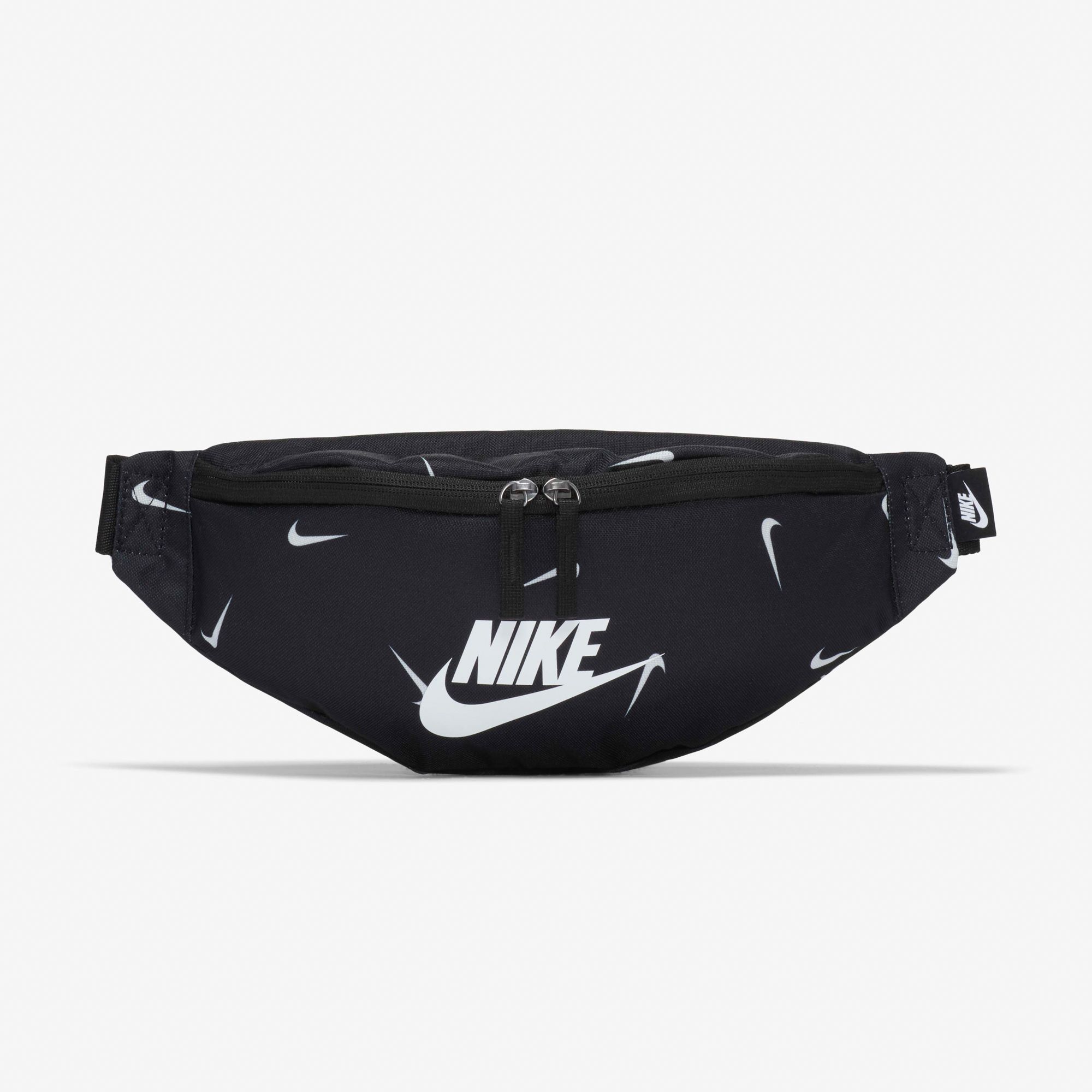 Nike Heritage Hip Pack - Black/Swoosh