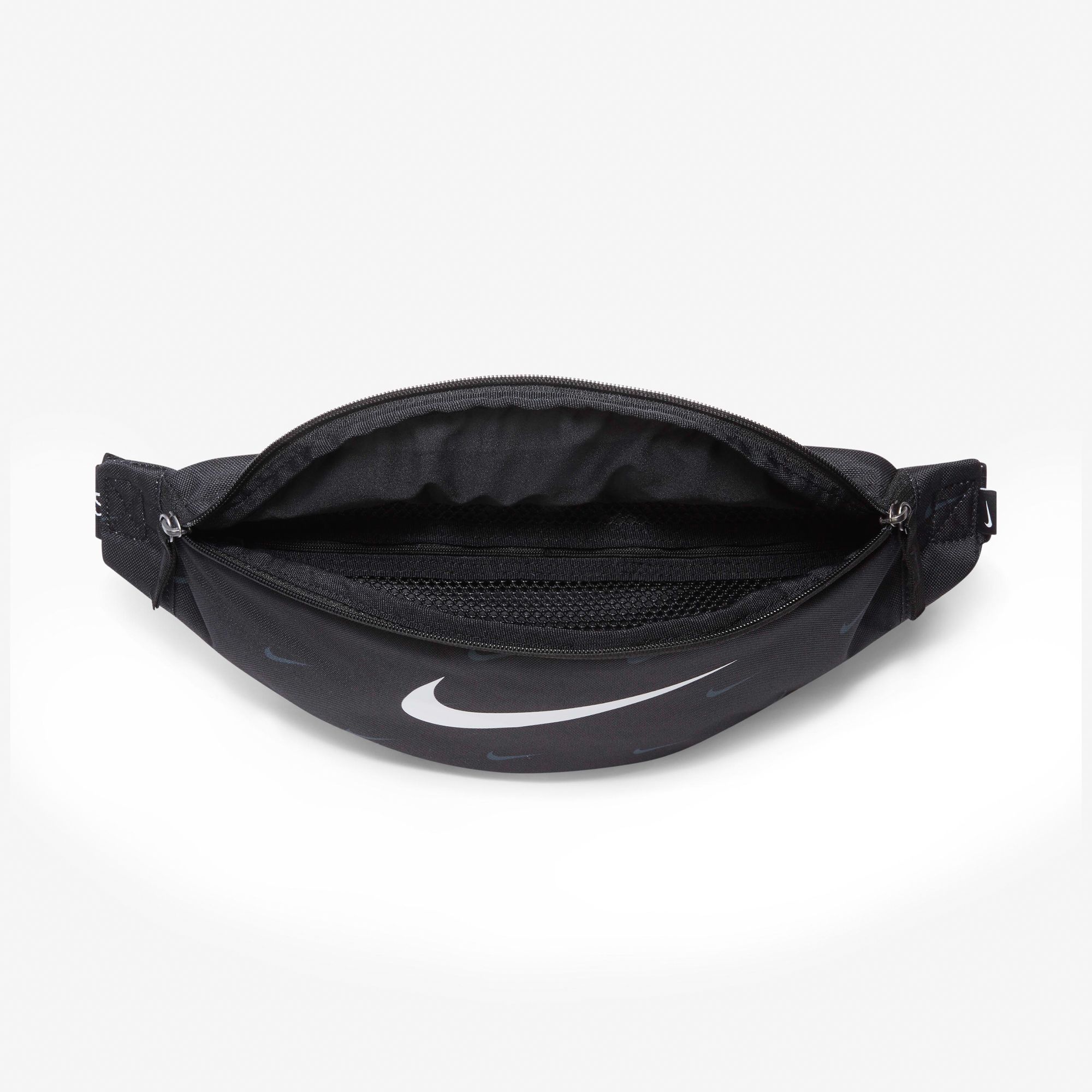 Nike Heritage Swoosh Hip Pack - Black/Black/White