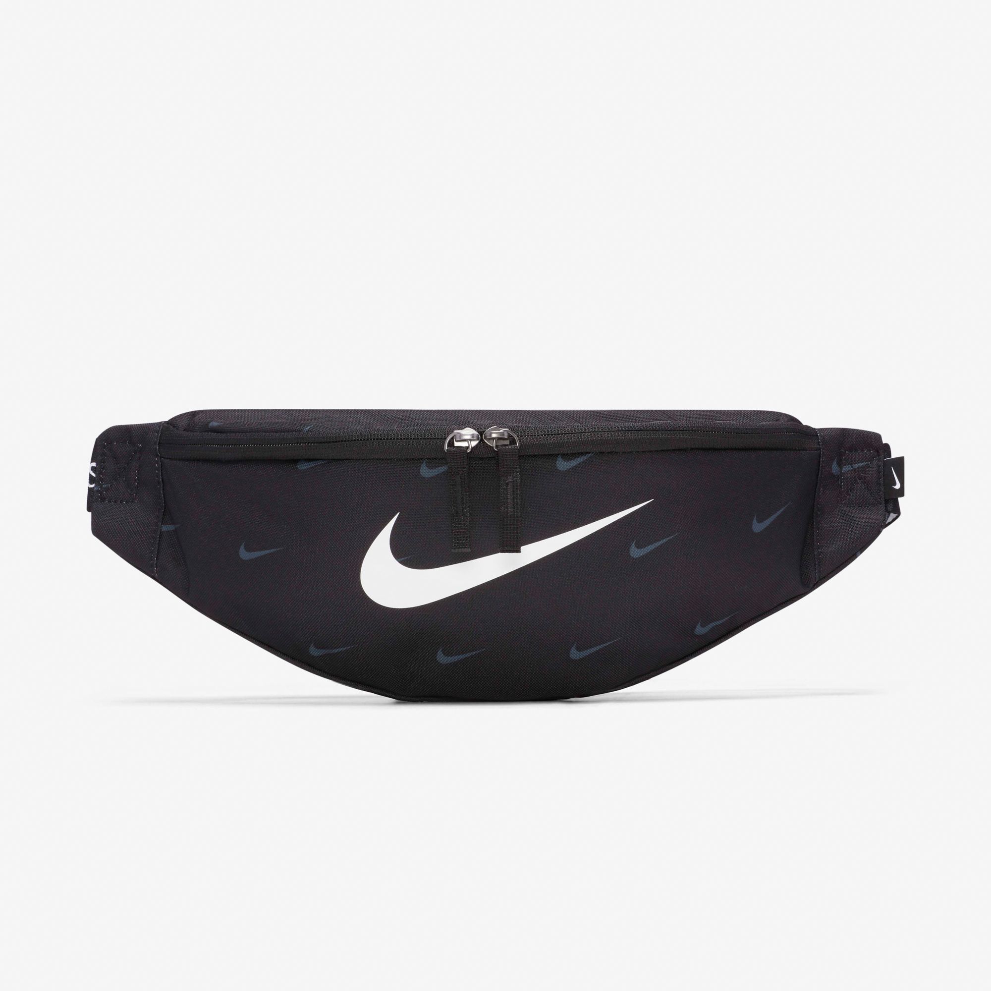Nike Heritage Swoosh Hip Pack - Black/Black/White