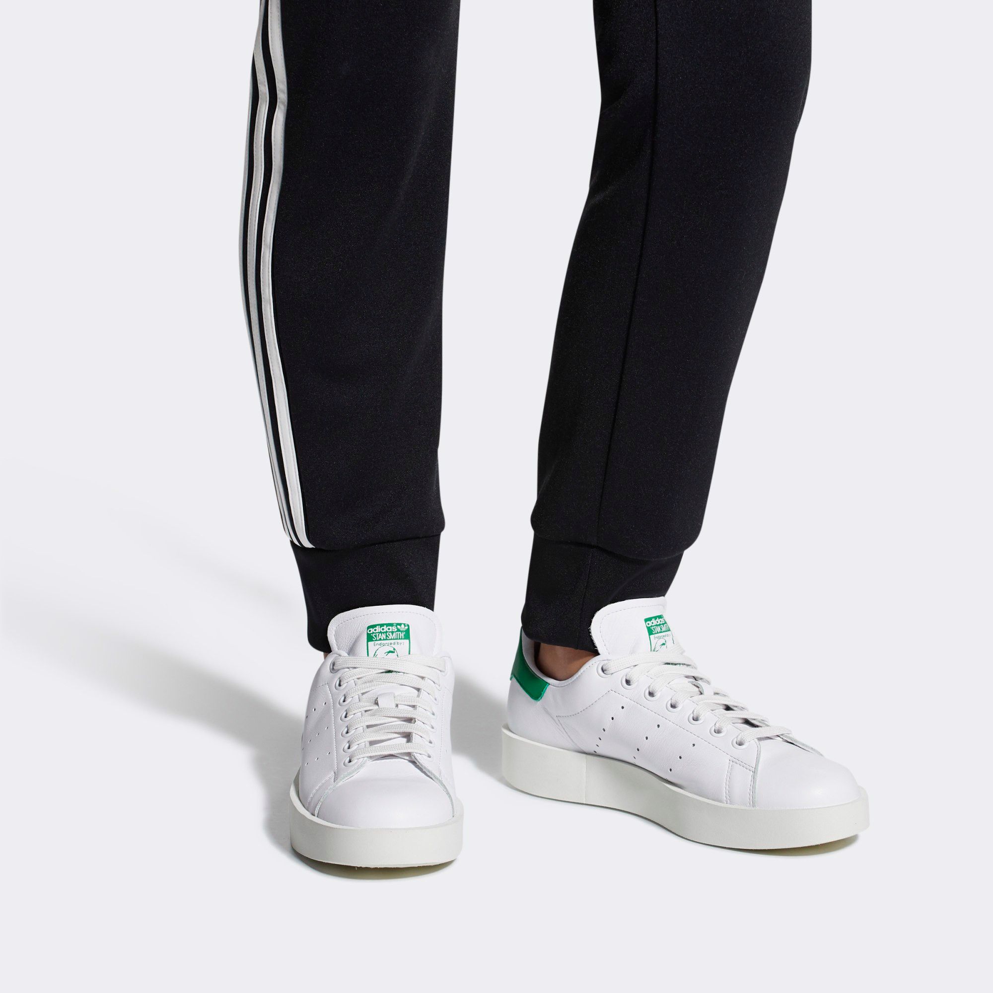adidas Stan Smith Bold - White/Green