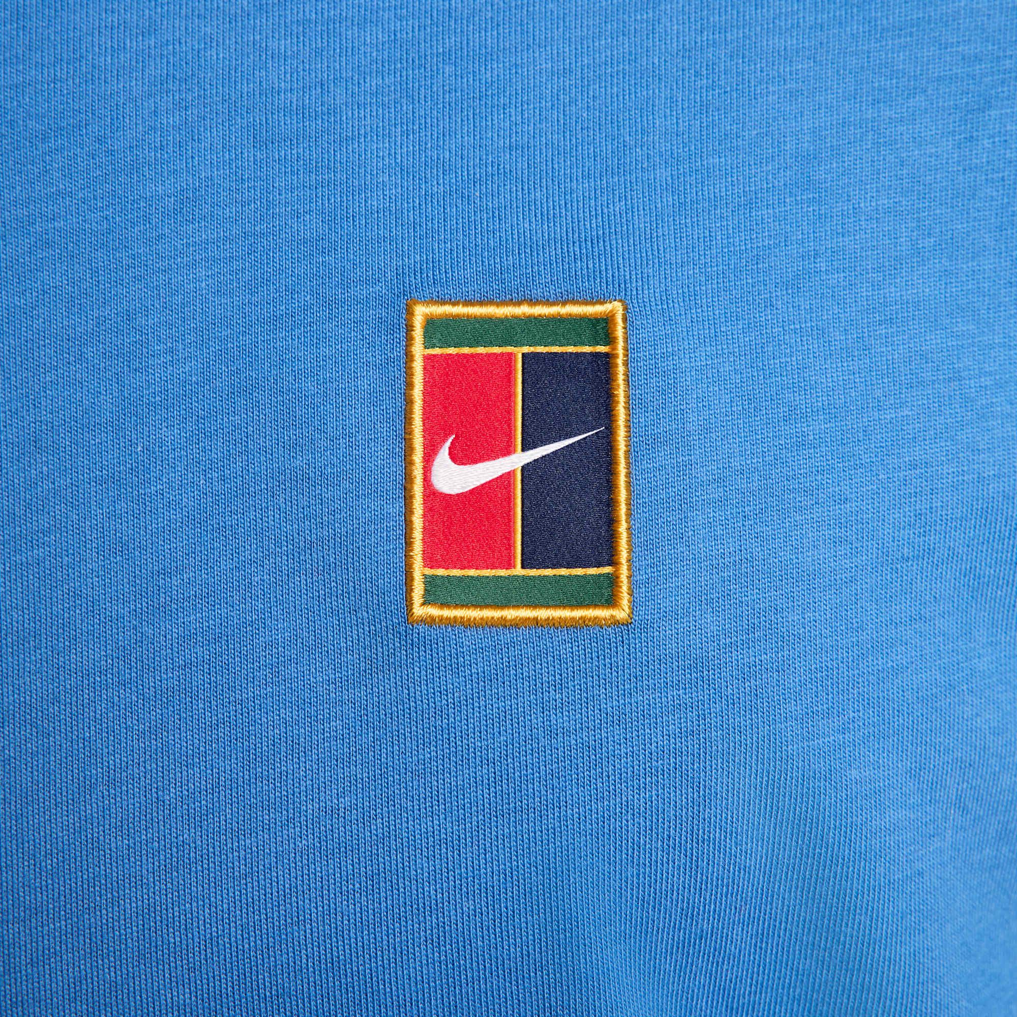 NikeCourt Max90 Tennis T-Shirt - Blue