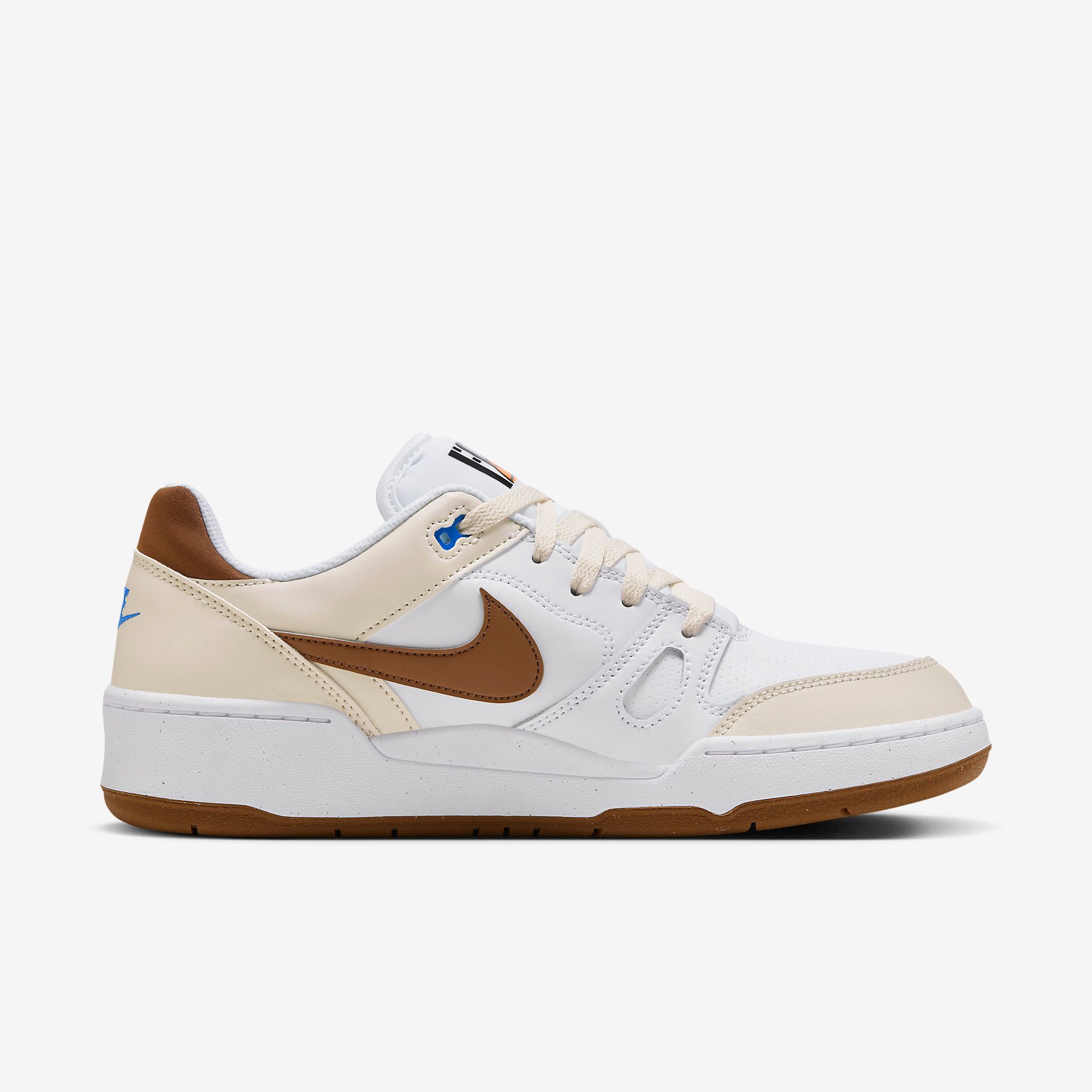  Nike Full Force Low - White / Brown 