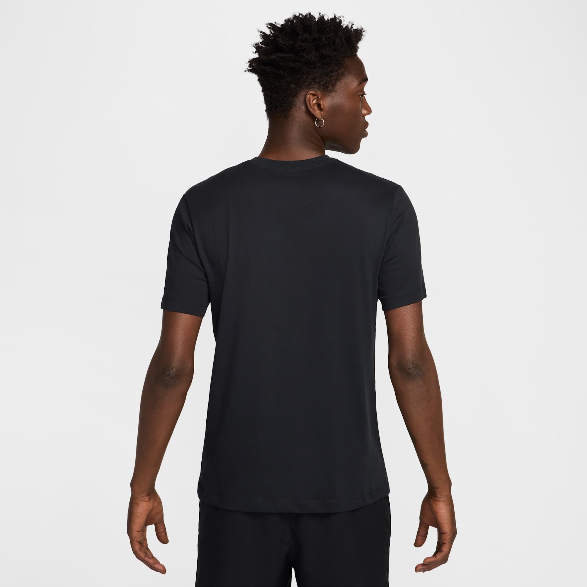 Nike Dri-FIT Running T-Shirt - Black