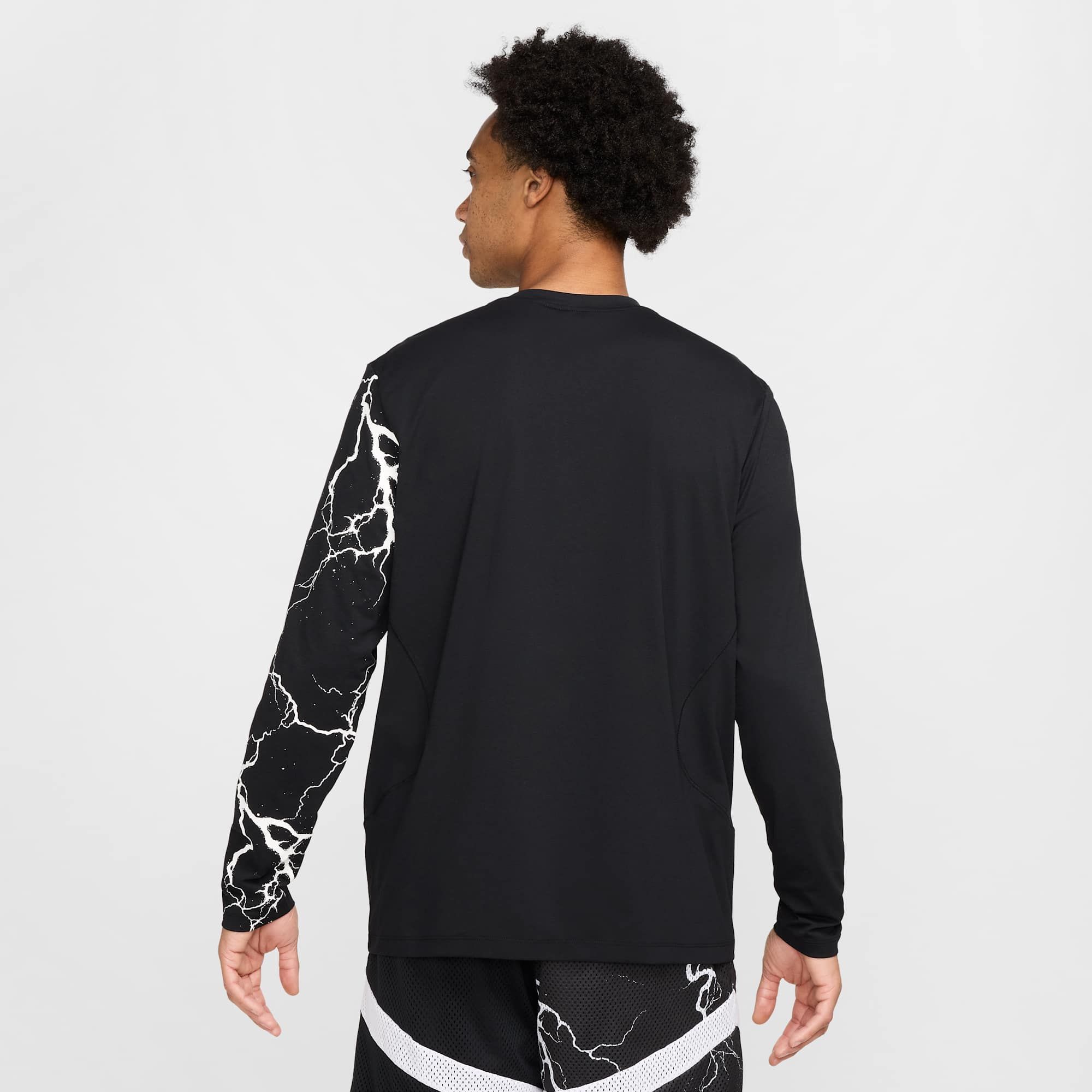 Nike DRI-FIT Ja Morant Basketball Long Sleeve T-Shirt - Black