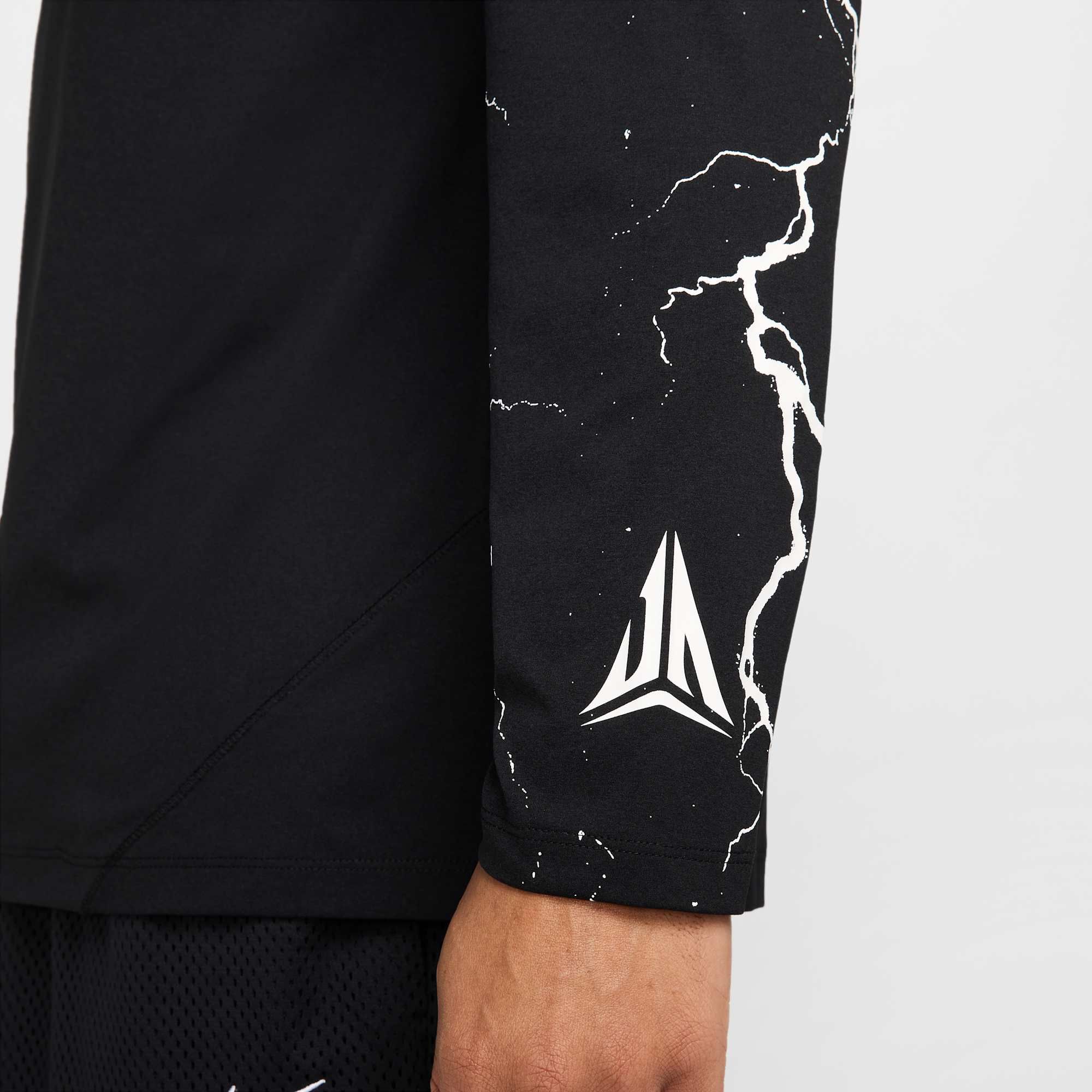 Nike DRI-FIT Ja Morant Basketball Long Sleeve T-Shirt - Black