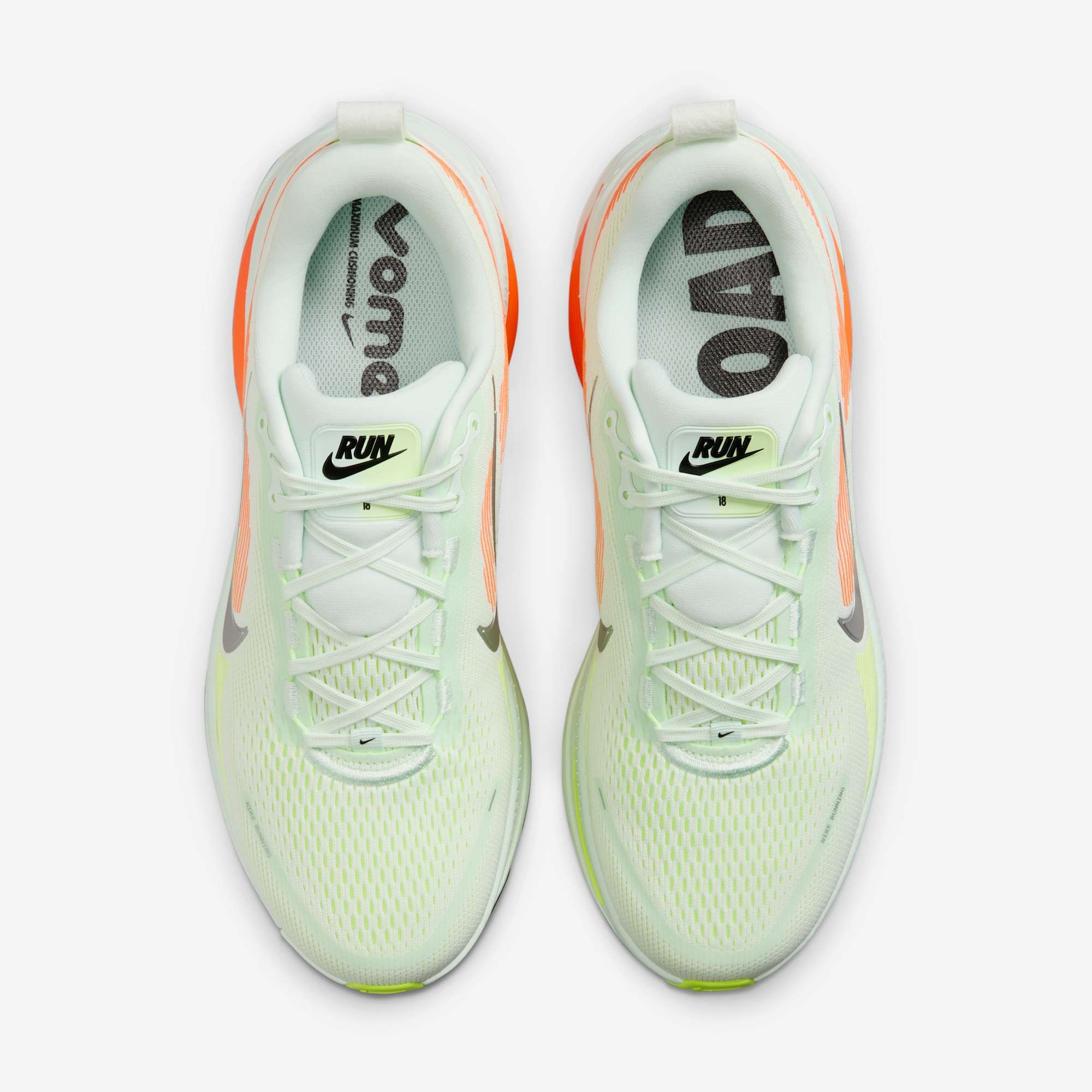 Nike Vomero 18 - Barely Green / Hyper Crimson
